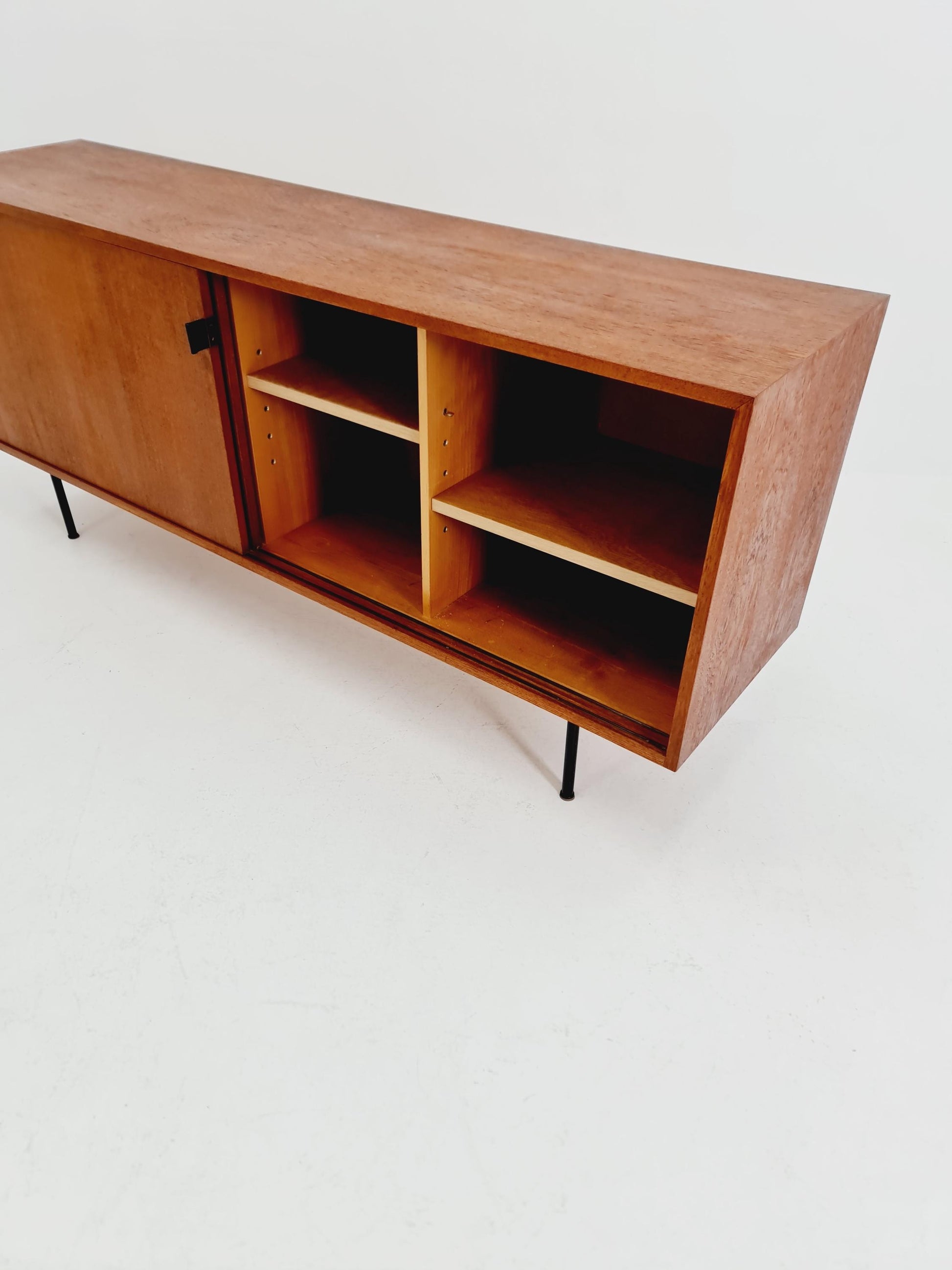 Super Rare Mid Century Modern German teak Sideboard By Florence knoll for Knoll International 1960s