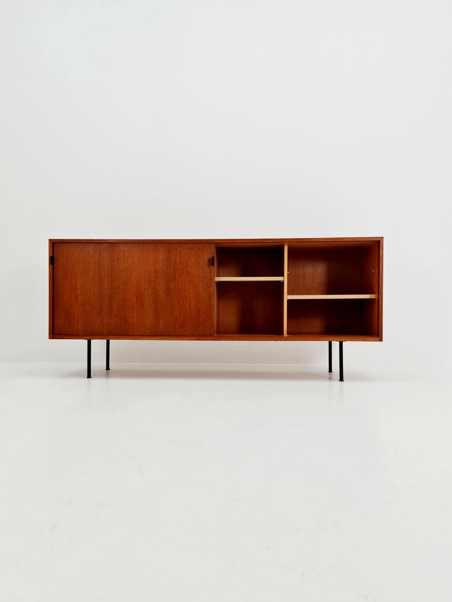Super Rare Mid Century Modern German teak Sideboard By Florence knoll for Knoll International 1960s