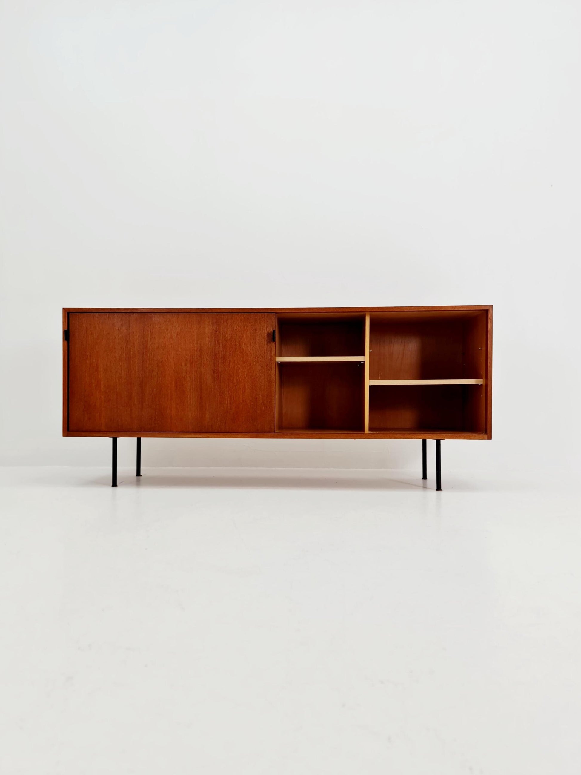 Super Rare Mid Century Modern German teak Sideboard By Florence knoll for Knoll International 1960s