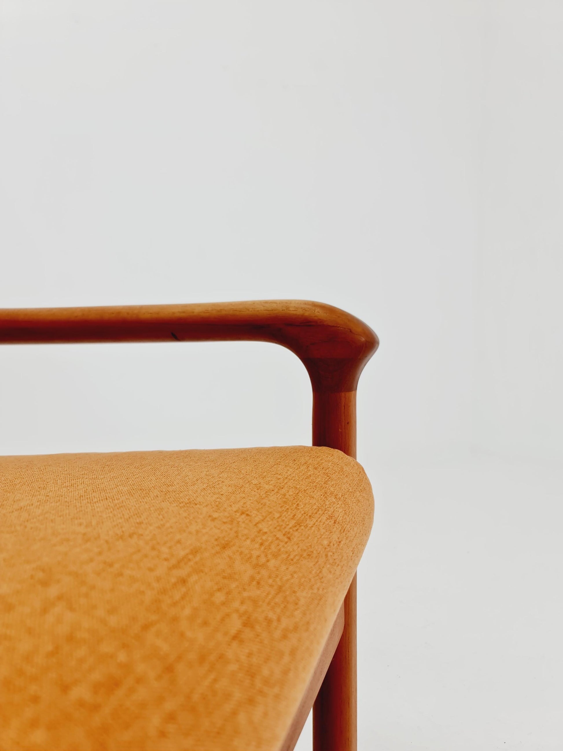 Mid century teak easy lounge chairs by Holstebro Möbelfabrik A/S , 1970s