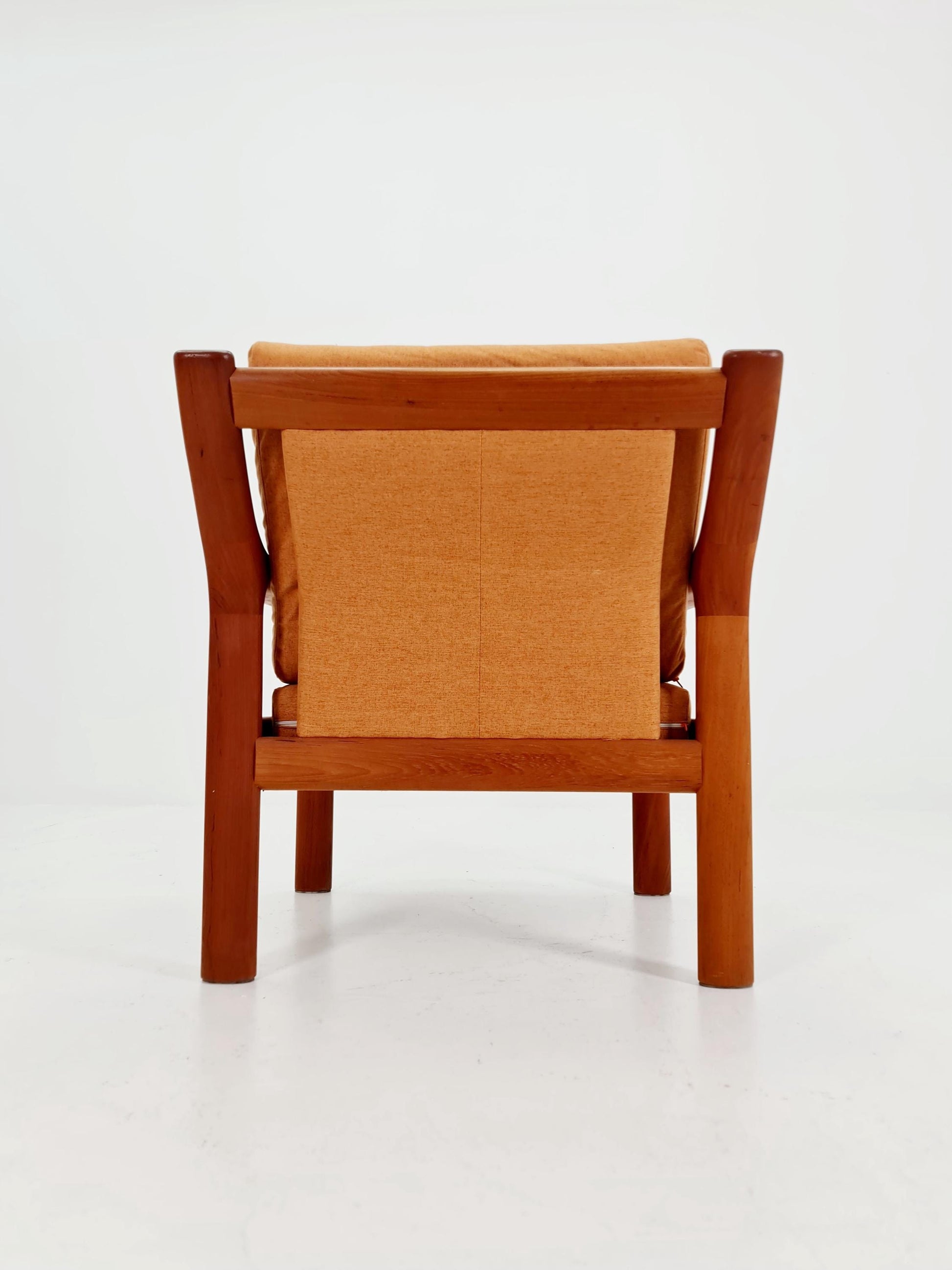 Mid century teak easy lounge chair by Holstebro Möbelfabrik A/S , 1970s
