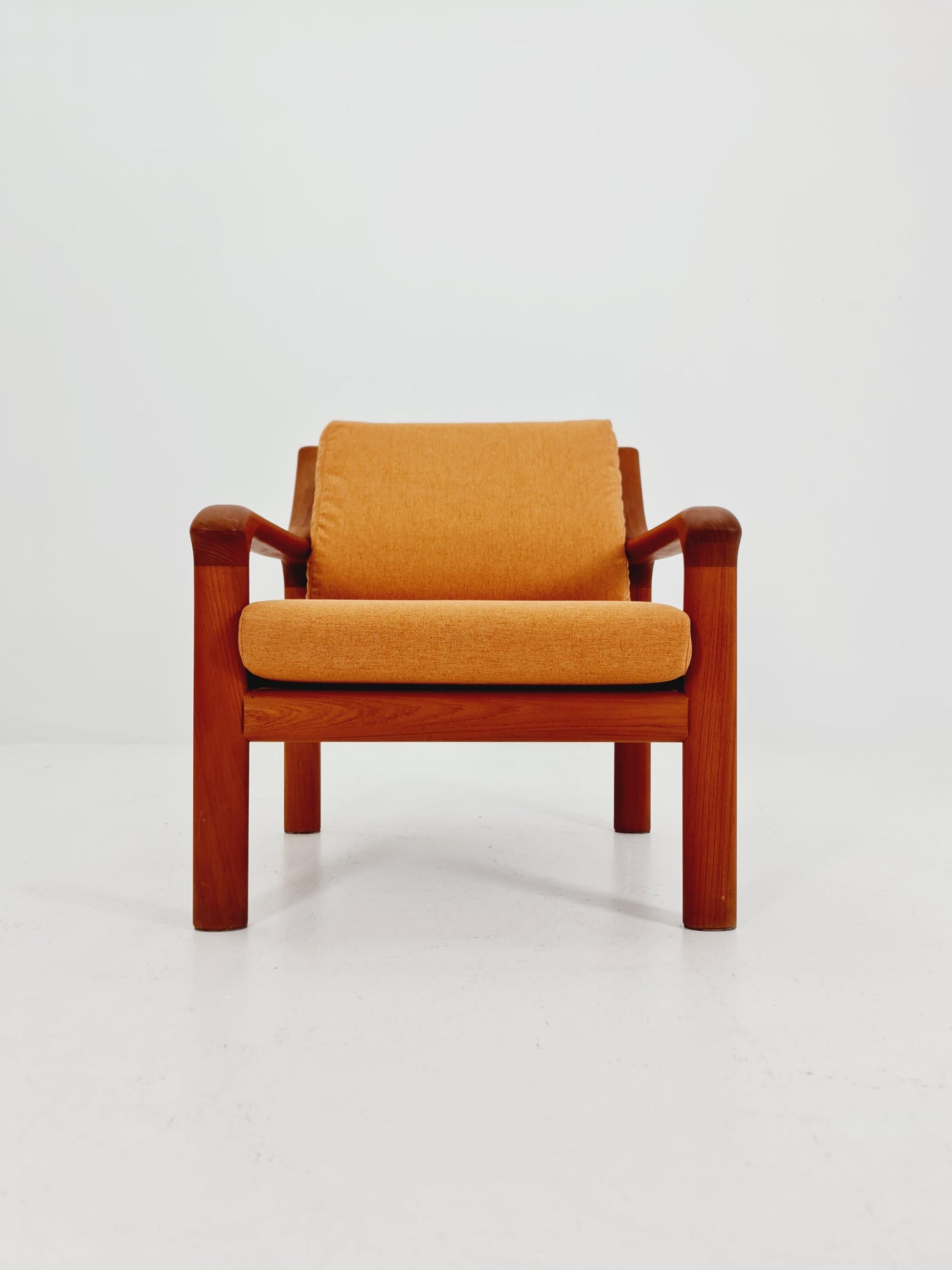 Mid century teak easy lounge chair by Holstebro Möbelfabrik A/S , 1970s