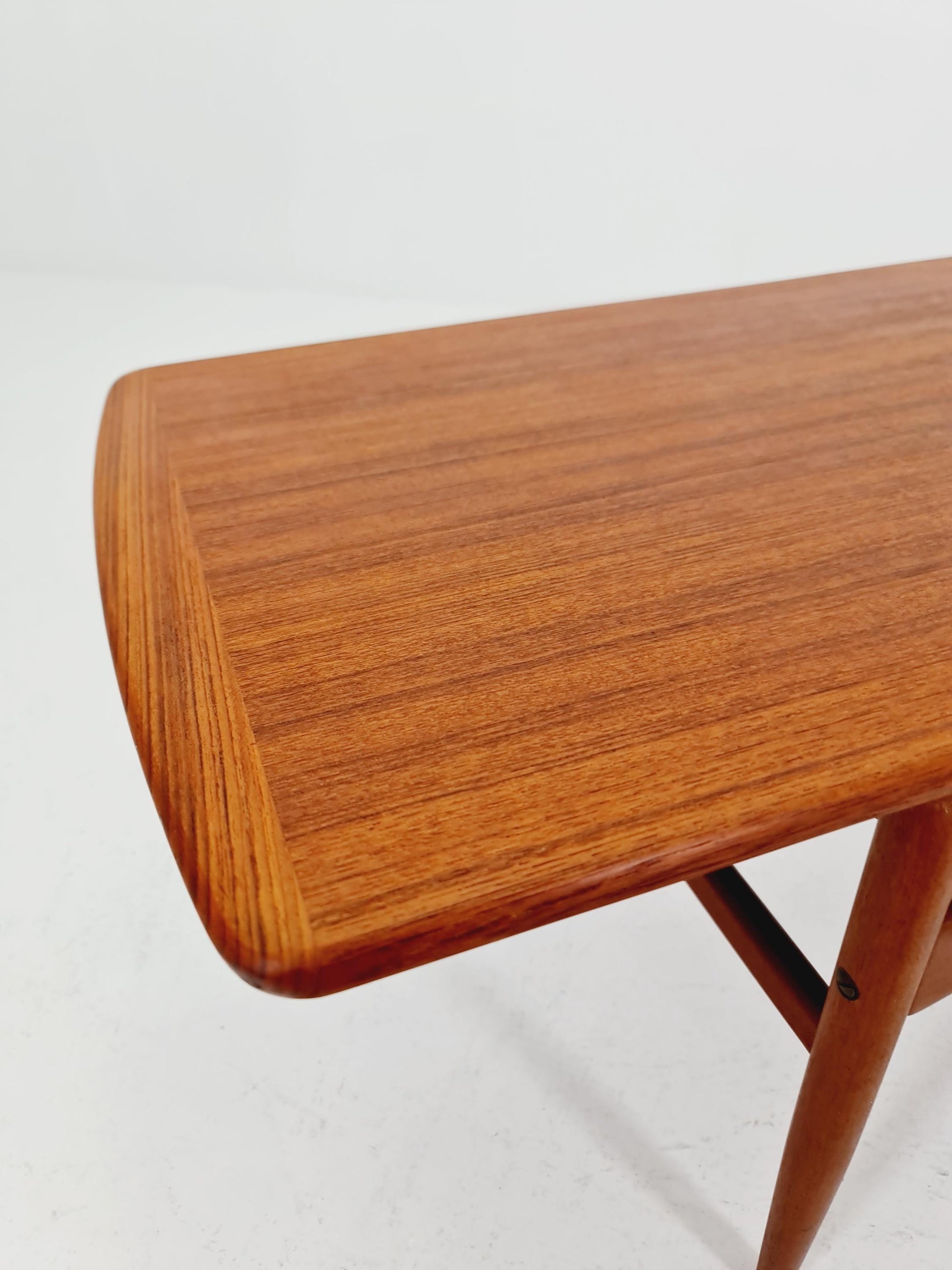 Danish Teak Coffee Table with Drawer by Arrebo Møbelfabrik, 1960s