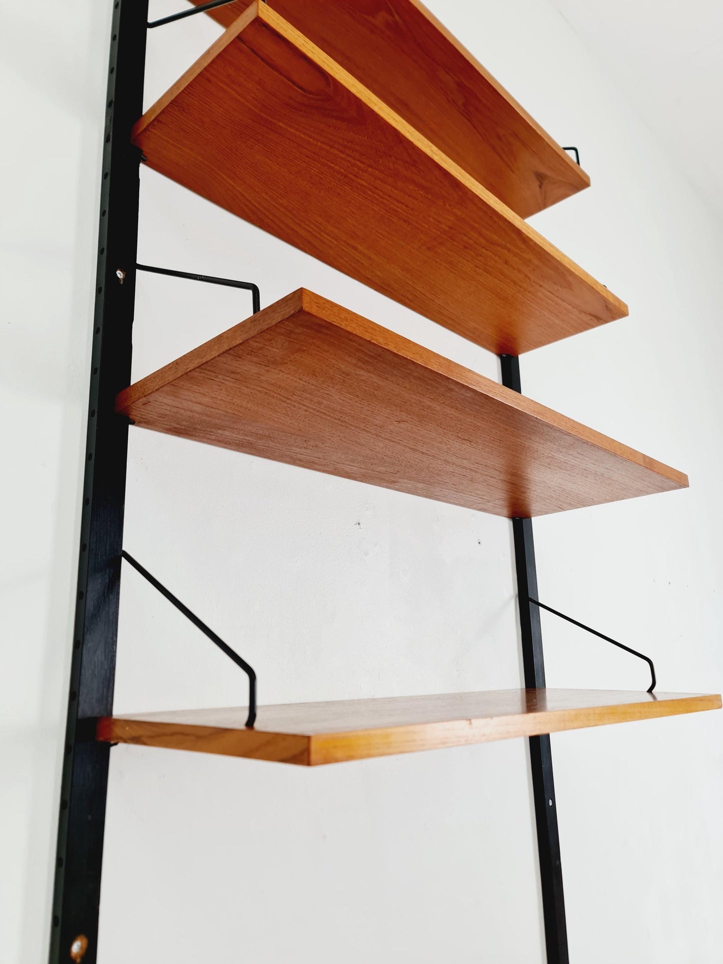 Midcentury Danish Teak Shelving Unit With Desk , by Poul Cadovius, 1960s