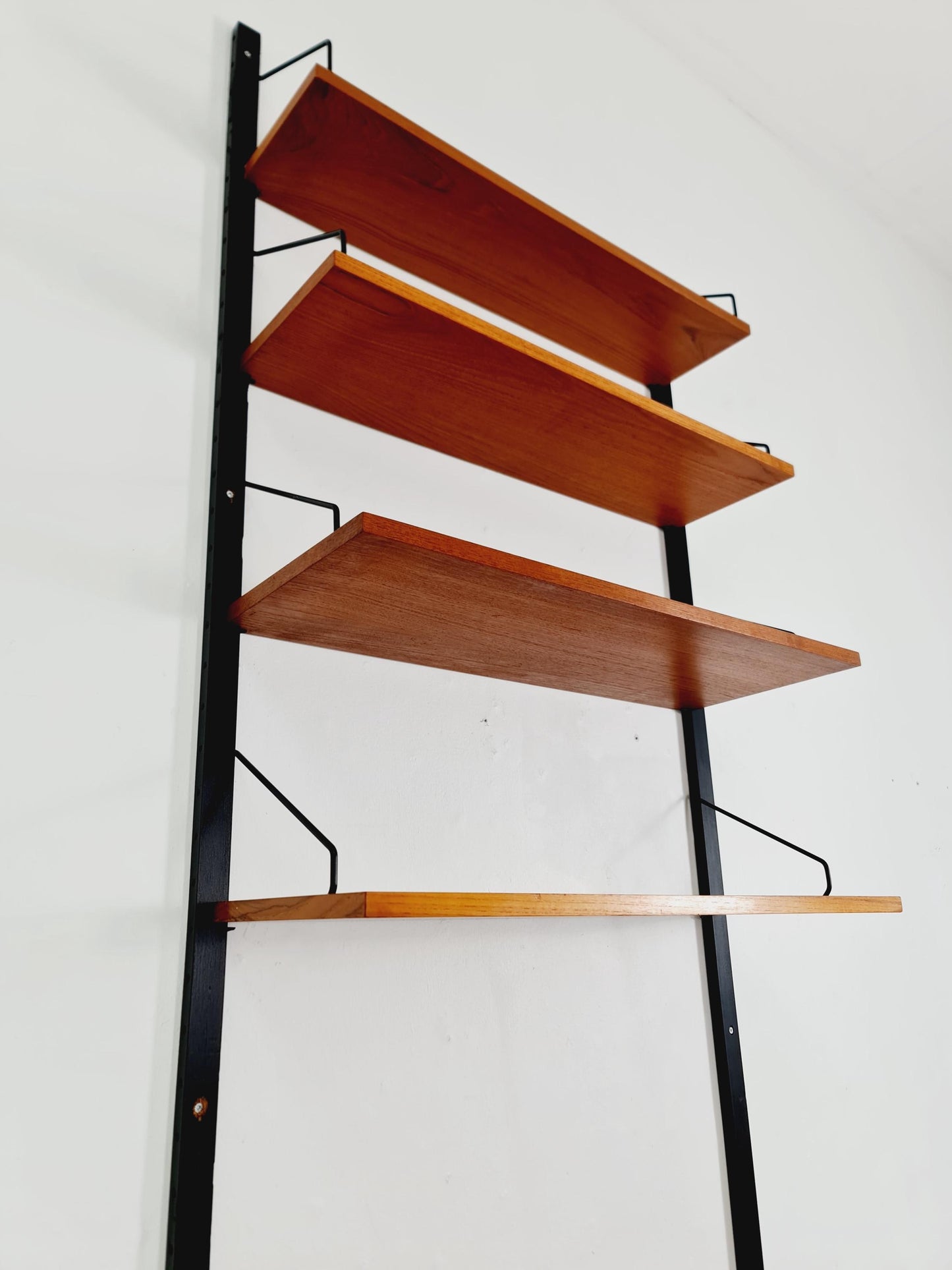 Midcentury Danish Teak Shelving Unit With Desk , by Poul Cadovius, 1960s