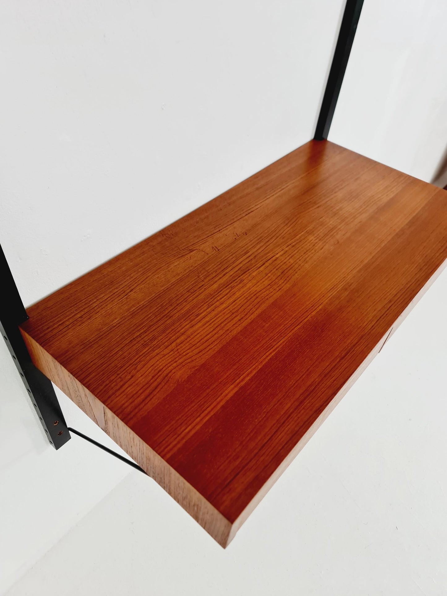 Midcentury Danish Teak Shelving Unit With Desk , by Poul Cadovius, 1960s