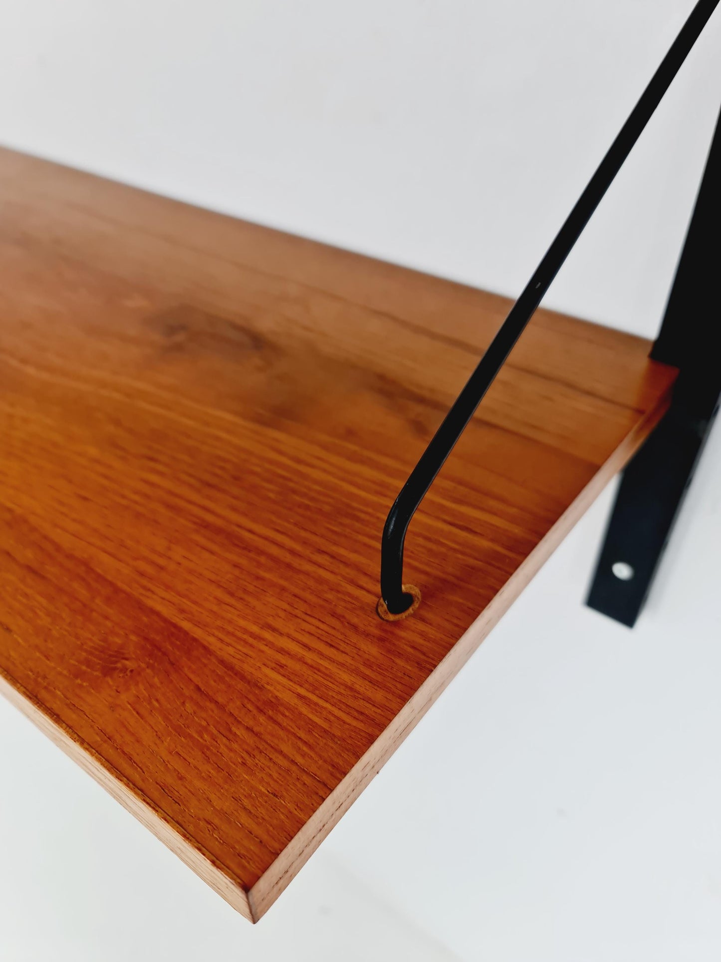 Midcentury Danish Teak Wall-Mounted Shelving Unit, by Poul Cadovius for Cado , 1960s