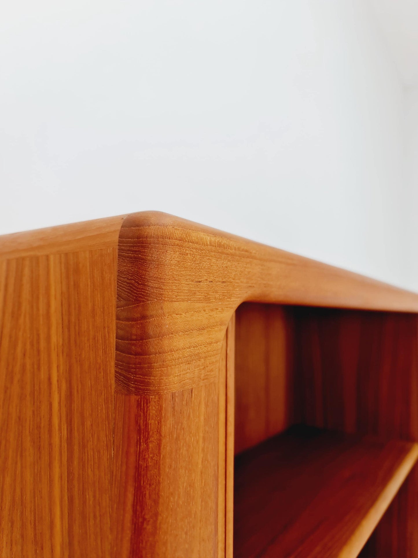 Mid century Solid Danish teak hallway cabinet, T.V cabinet By Dyrlund 1960s