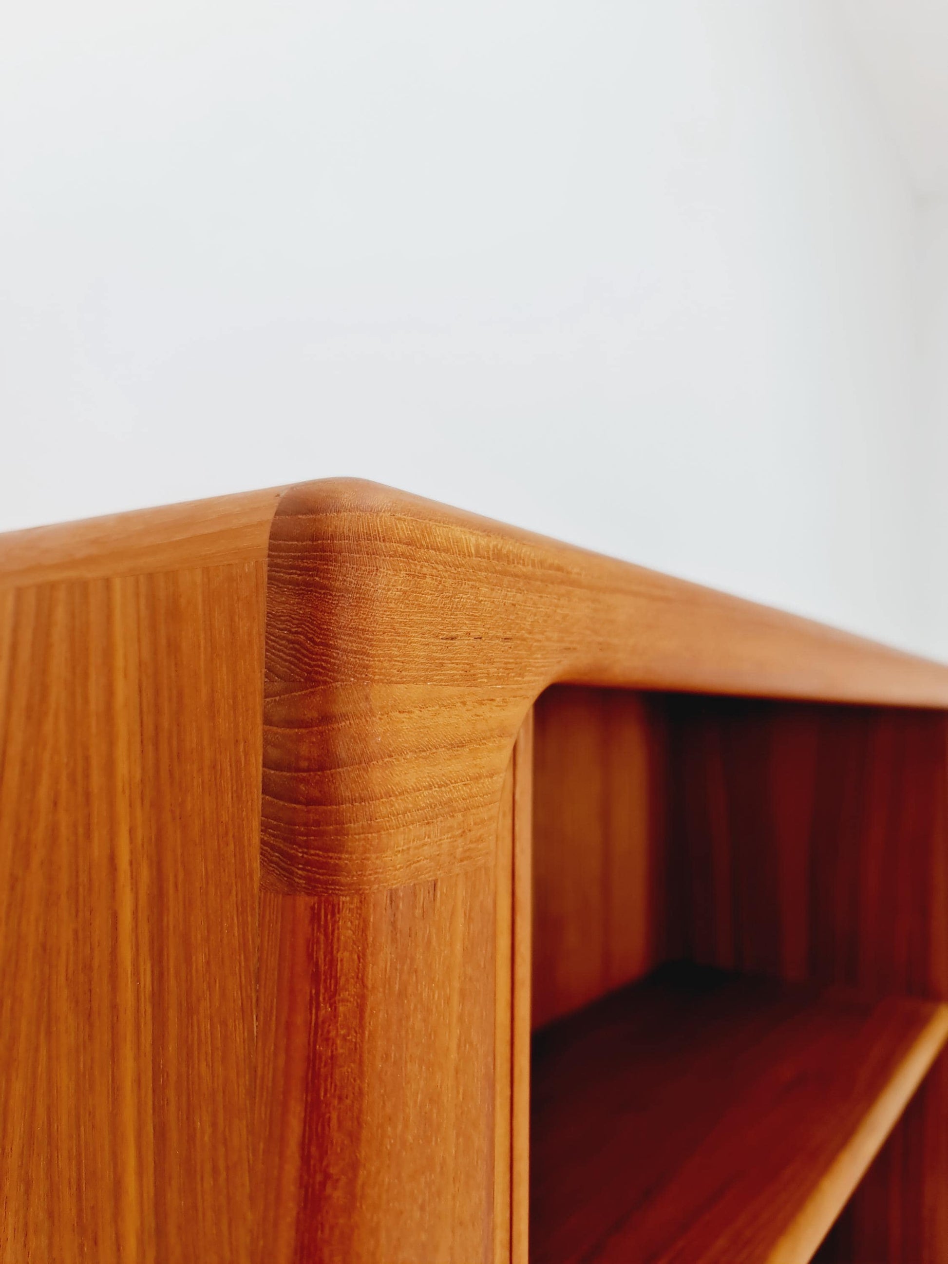 Mid century Solid Danish teak hallway cabinet, T.V cabinet By Dyrlund 1960s