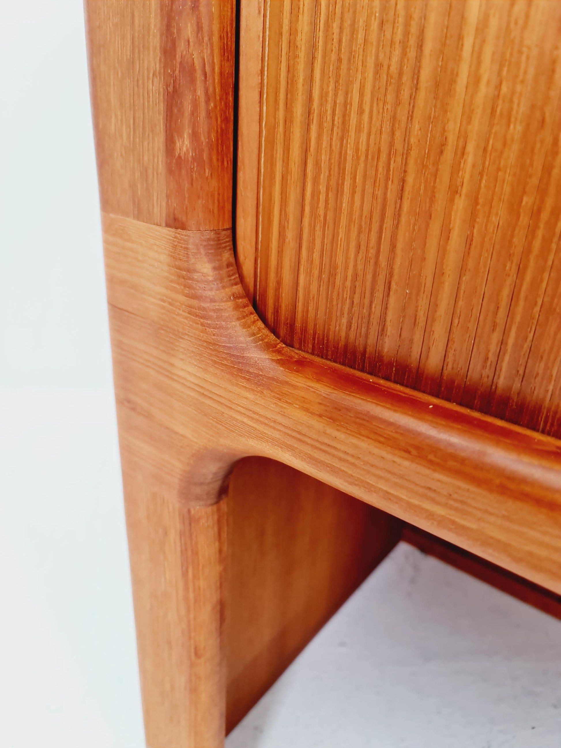 Mid century Solid Danish teak hallway cabinet, T.V cabinet By Dyrlund 1960s