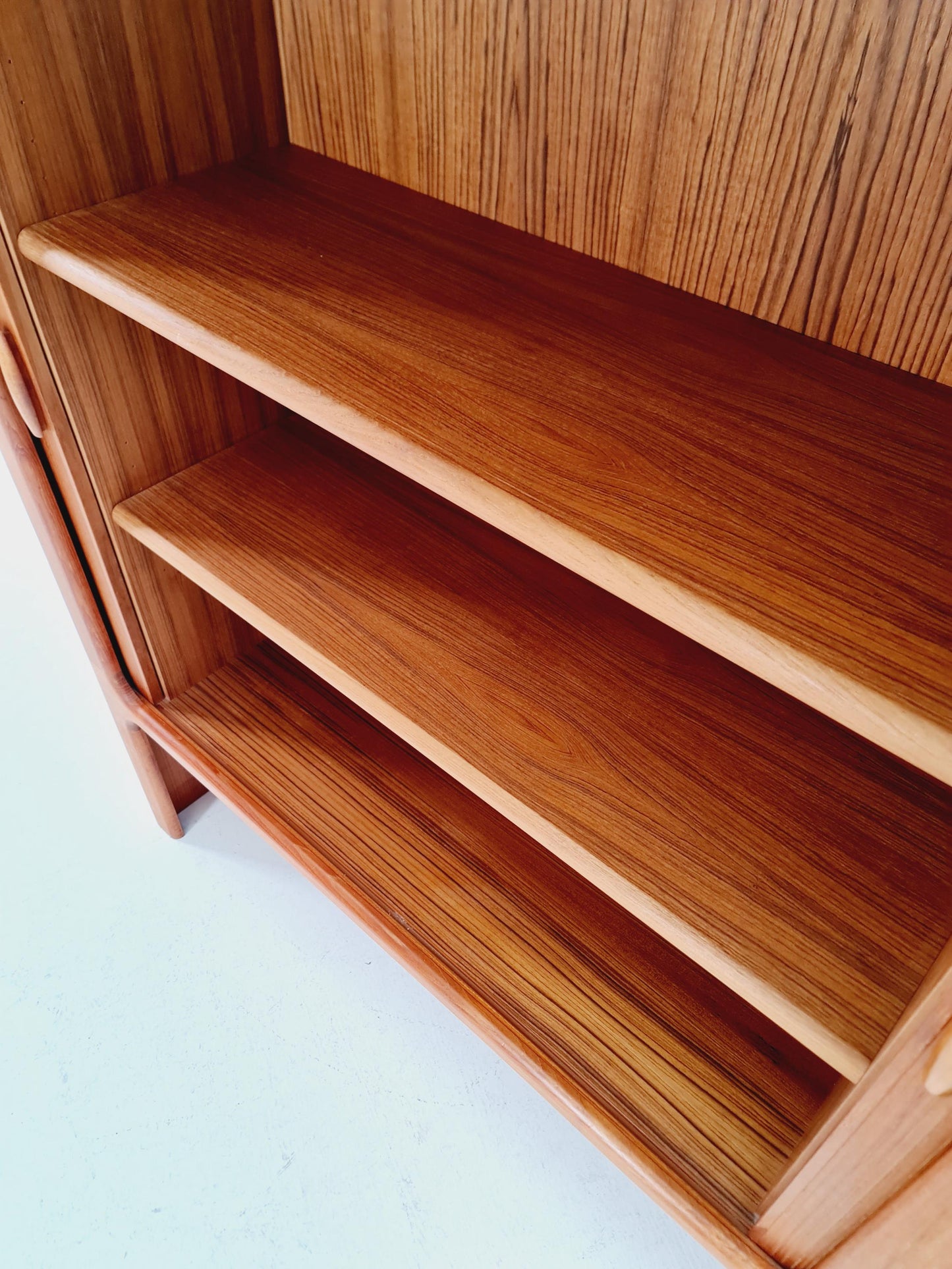 Mid century Solid Danish teak hallway cabinet, T.V cabinet By Dyrlund 1960s