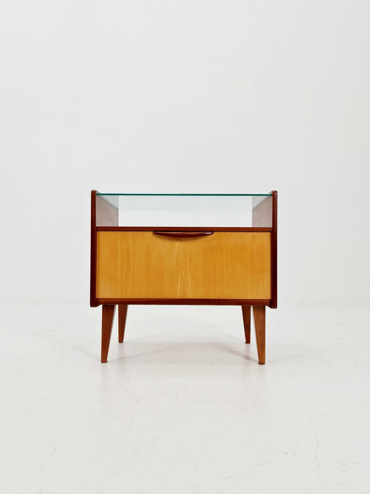 German Mid century nightstand/ bedside table,1950s