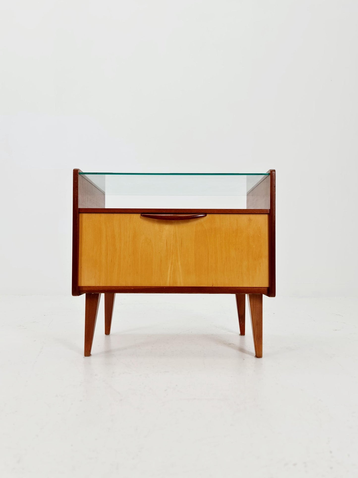 German Mid century nightstand/ bedside table,1950s