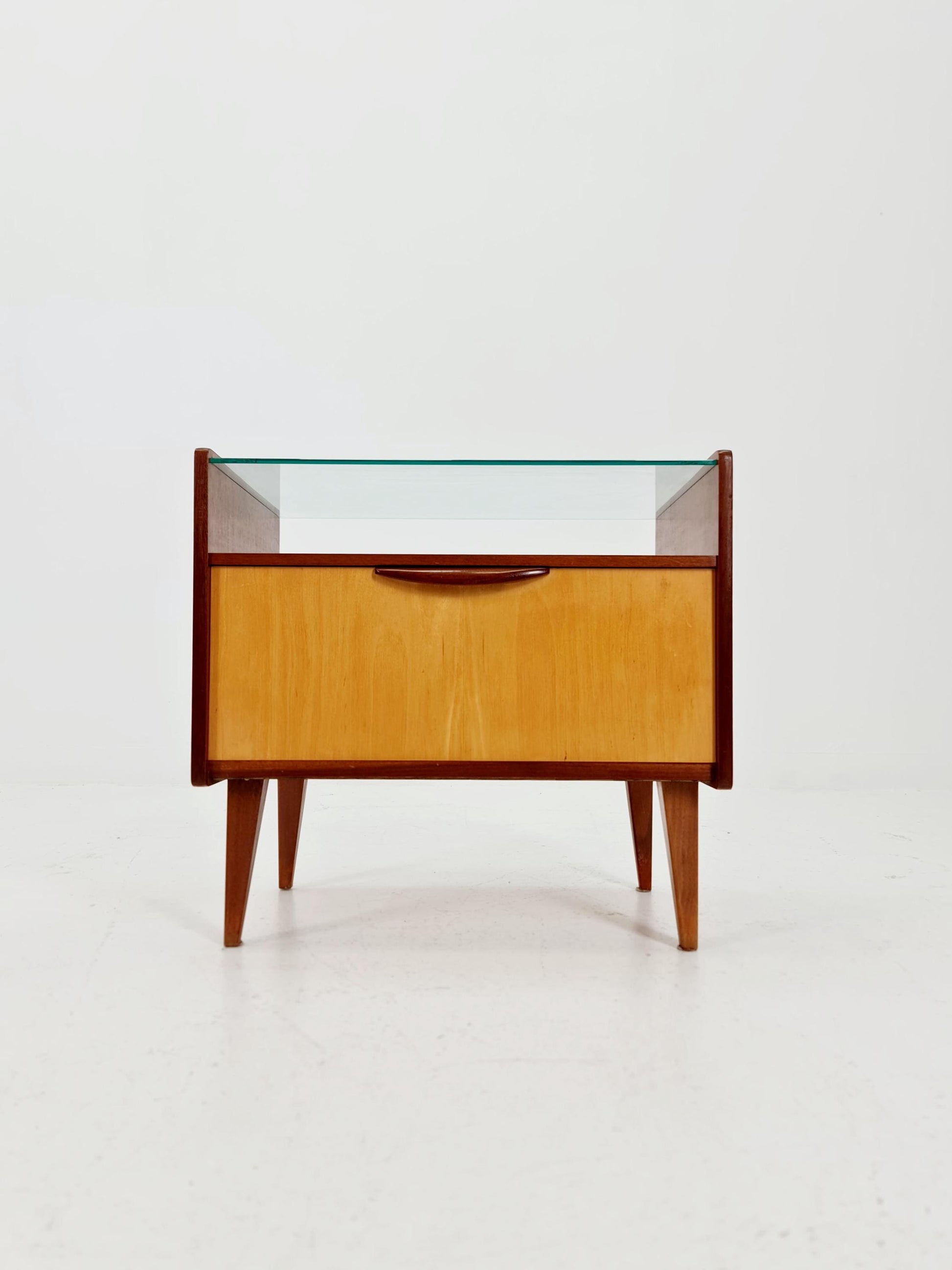 German Mid century nightstand/ bedside table,1950s