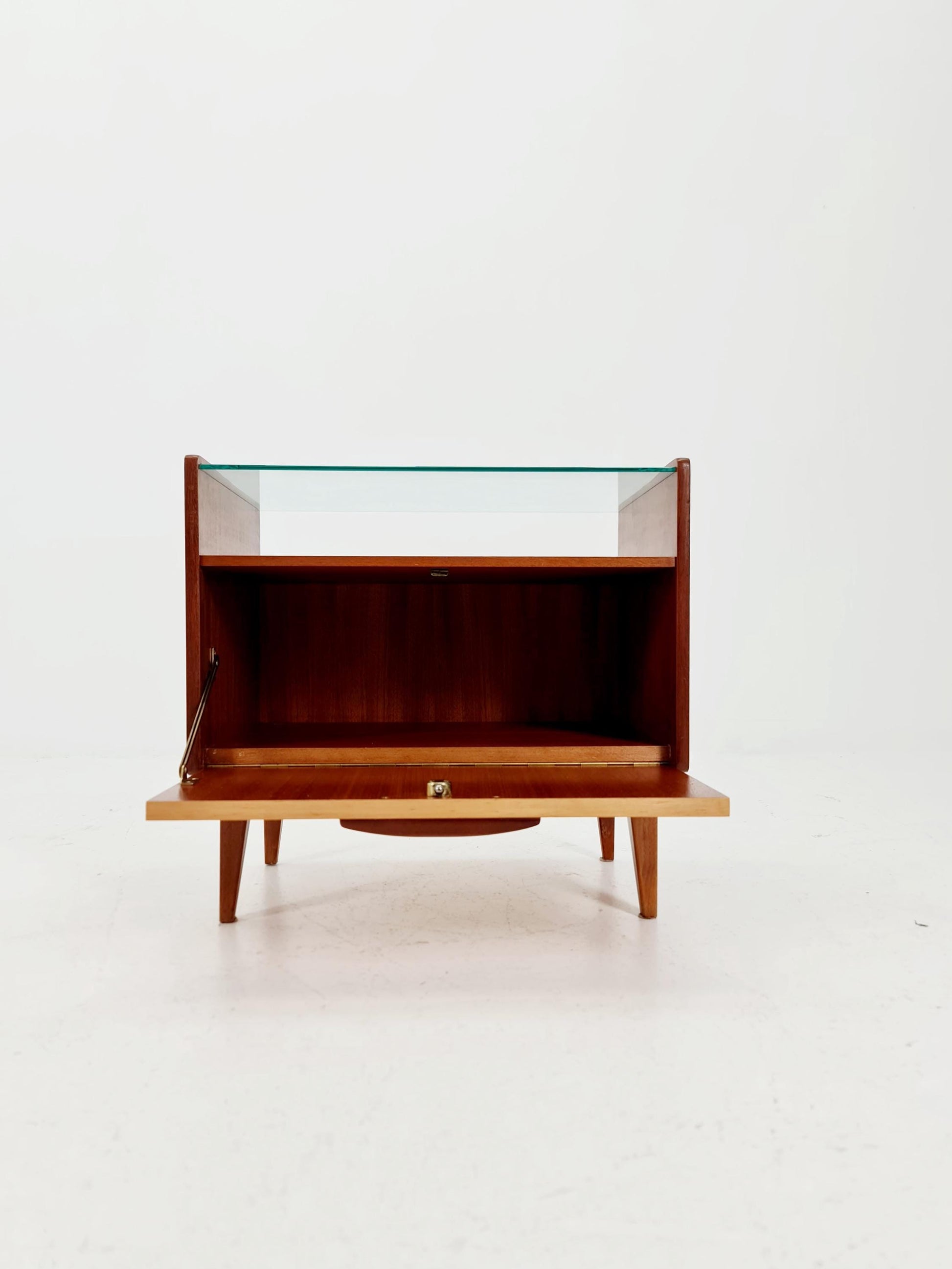German Mid century nightstand/ bedside table,1950s