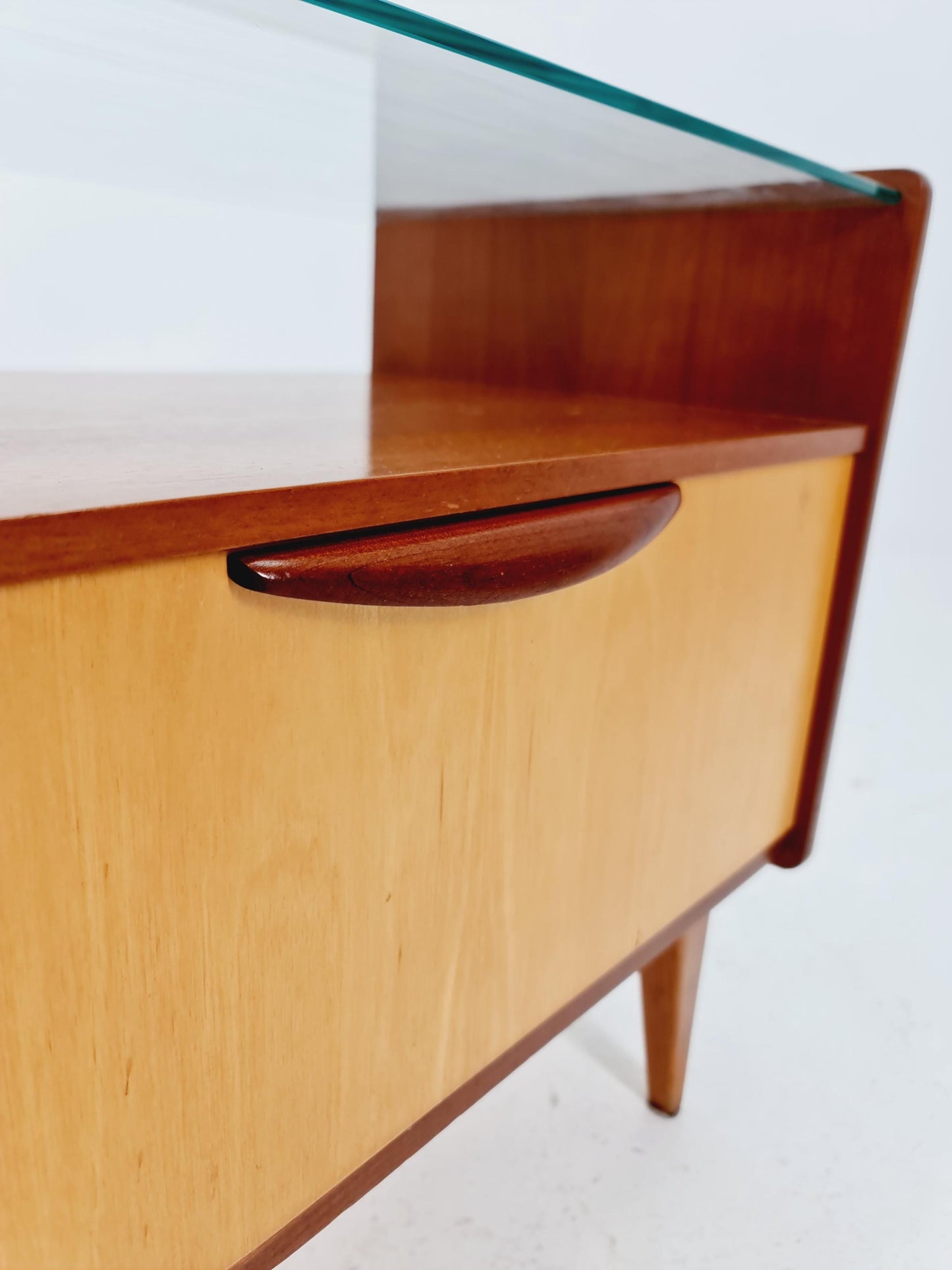 German Mid century nightstand/ bedside table,1950s