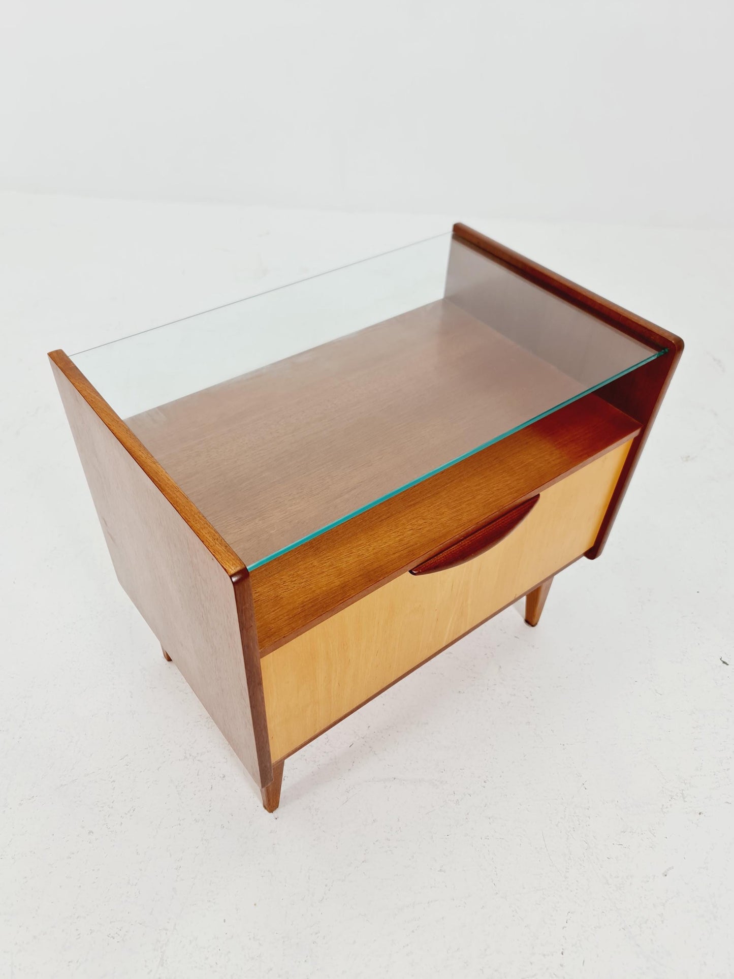 German Mid century nightstand/ bedside table,1950s