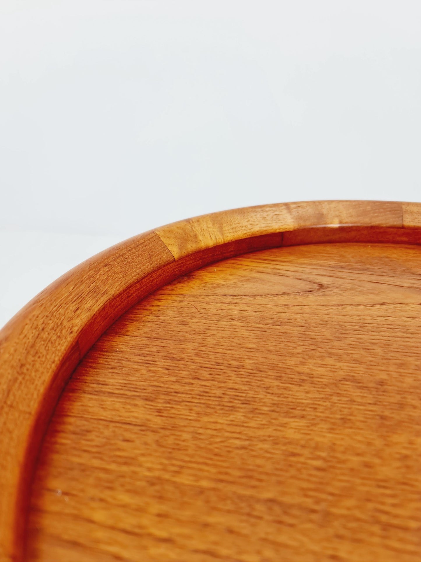 Vintage Danish mid century trolley bar cart in solid teak By Salin Möbler, 1960s