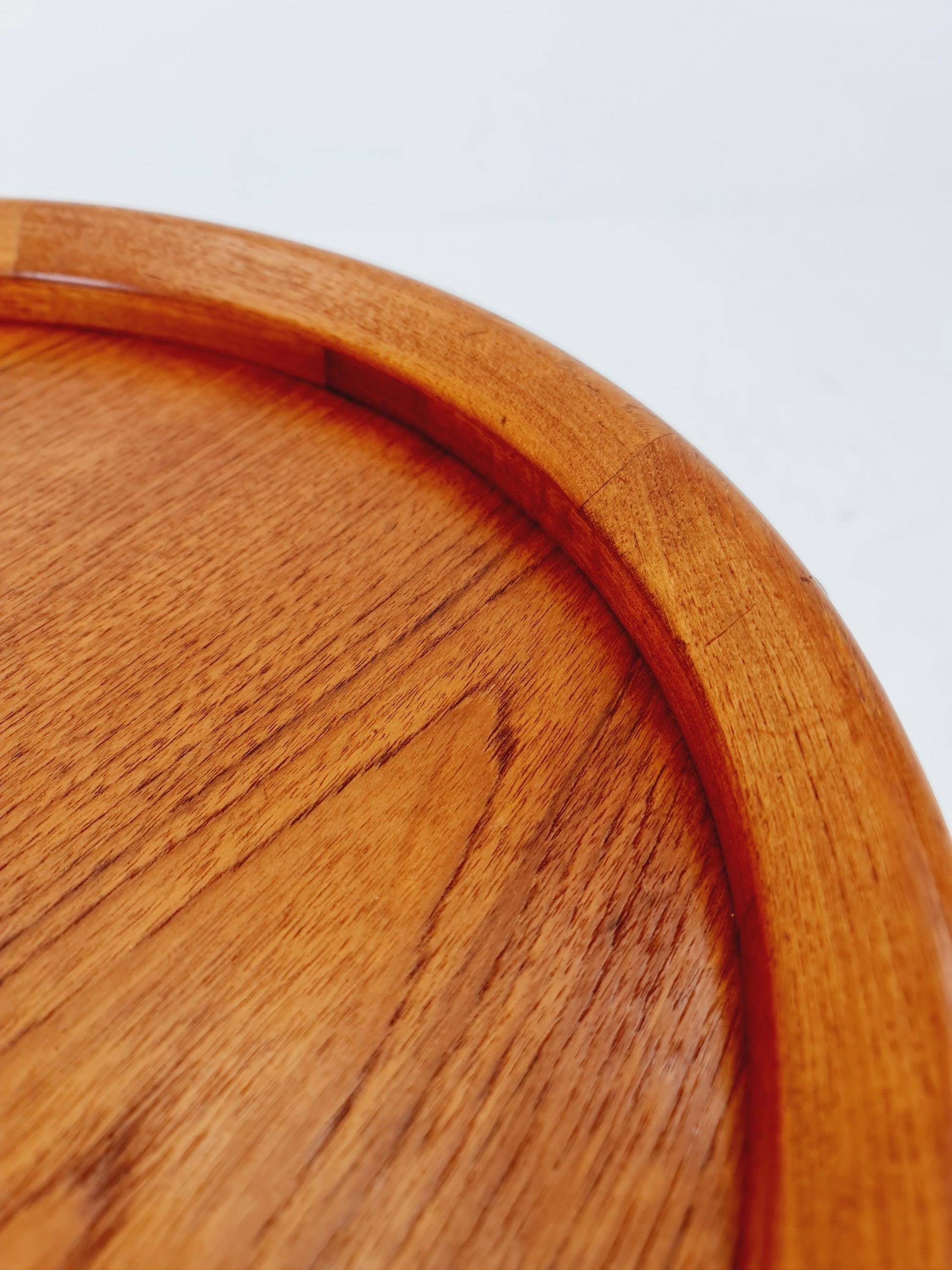Vintage Danish mid century trolley bar cart in solid teak By Salin Möbler, 1960s
