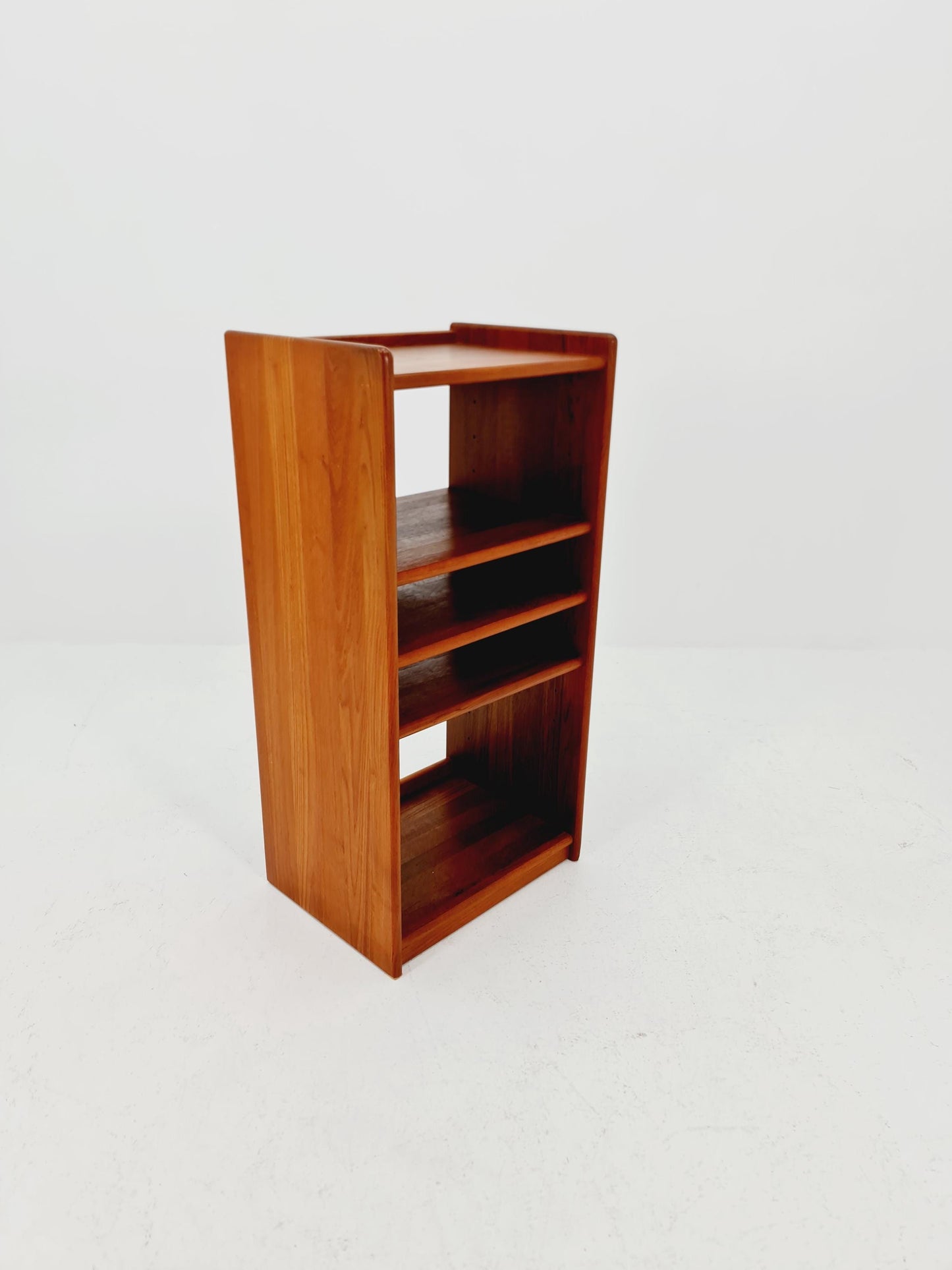 Danish freestanding solid teak vintage bookshelf / book case teak , 1970s