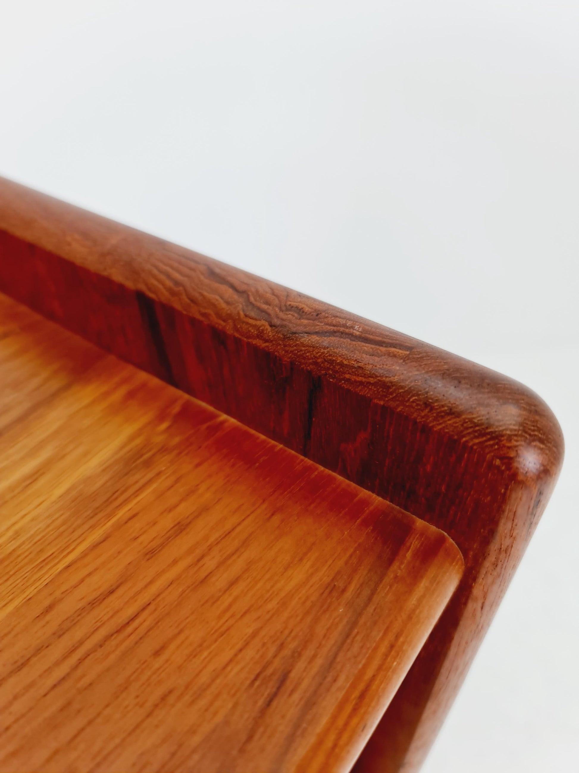 Danish freestanding solid teak vintage bookshelf / book case teak , 1970s