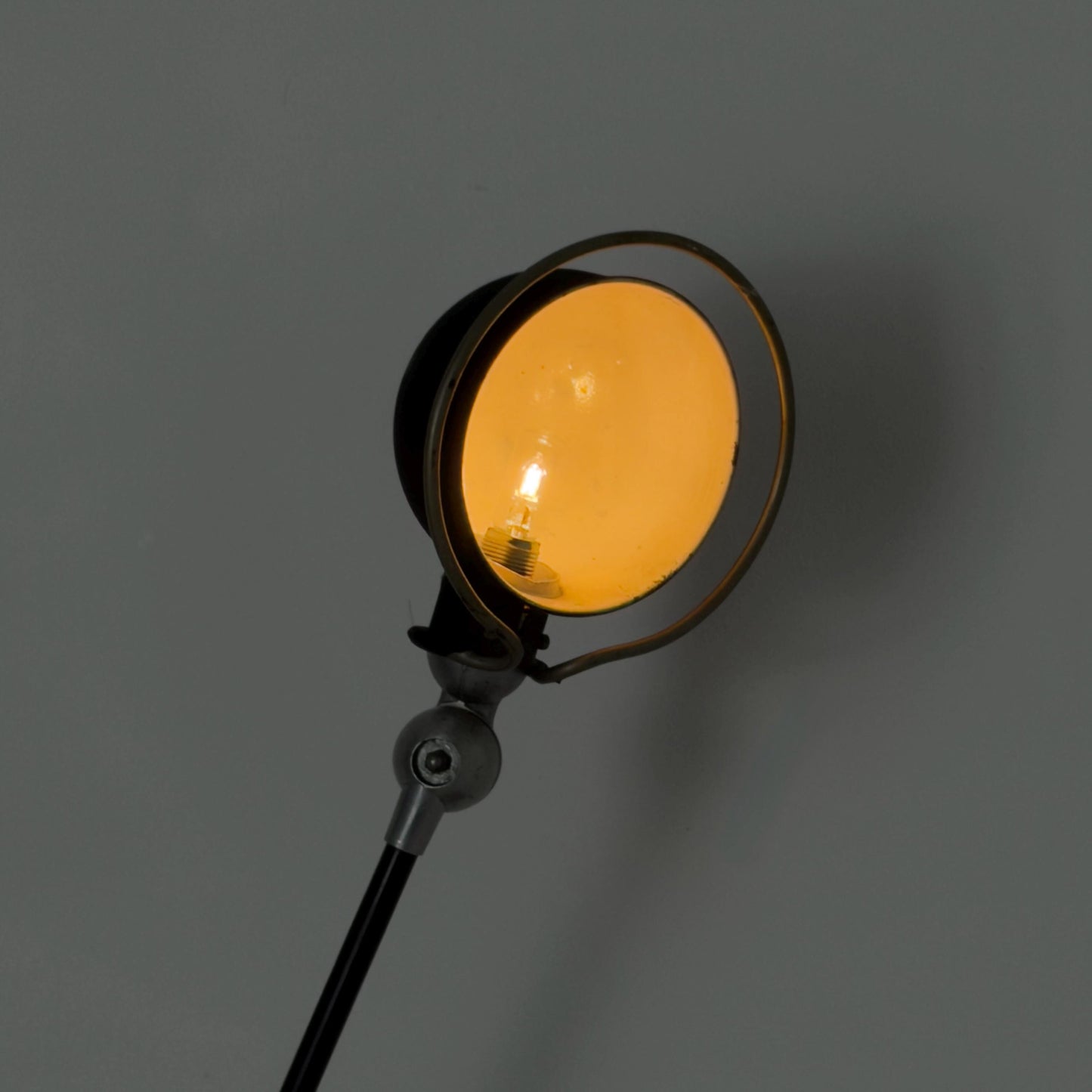 Mid century Vintage Jieldé Clamp Desk Lamp by Jean-Louis Domecq, 1950s France