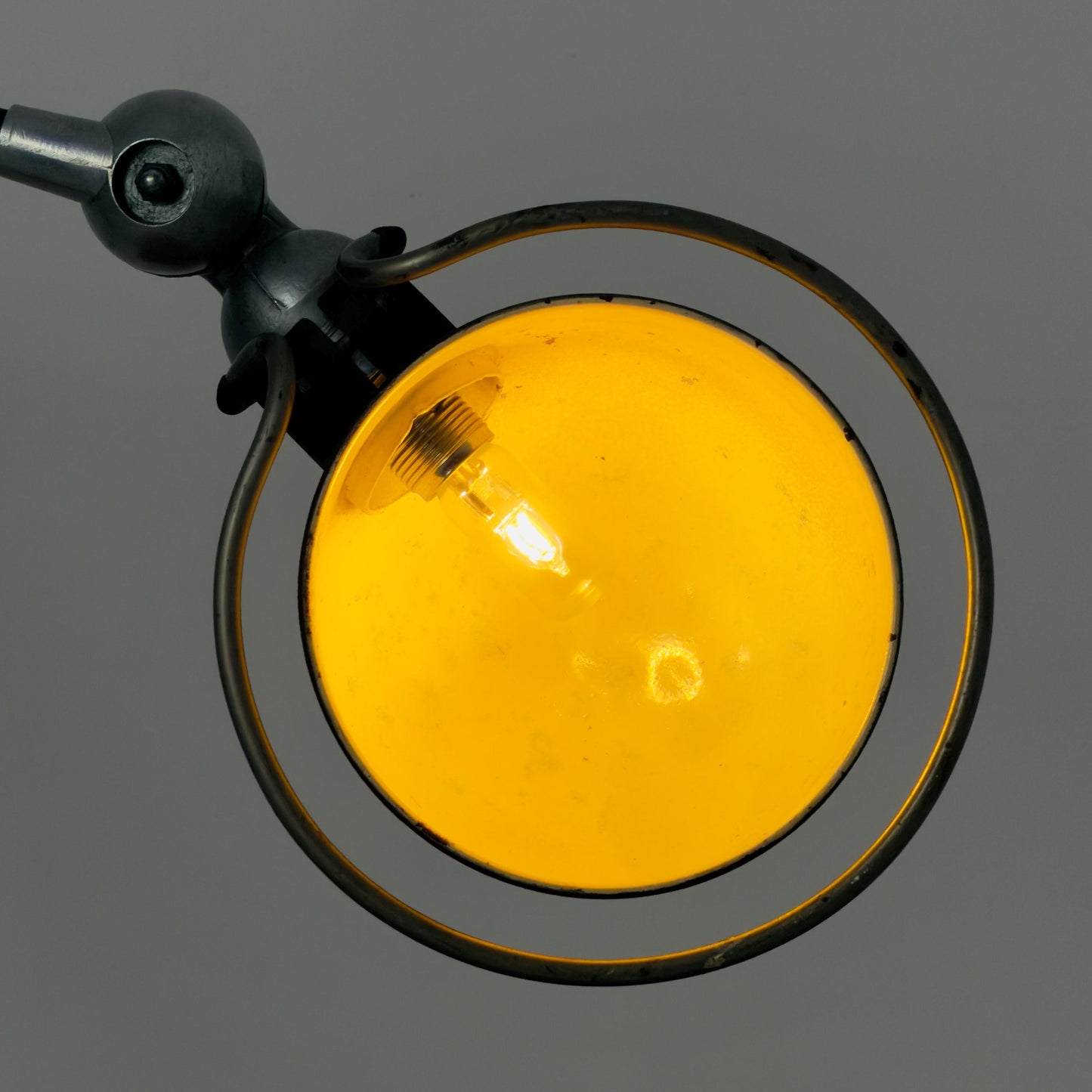 Mid century Vintage Jieldé Clamp Desk Lamp by Jean-Louis Domecq, 1950s France