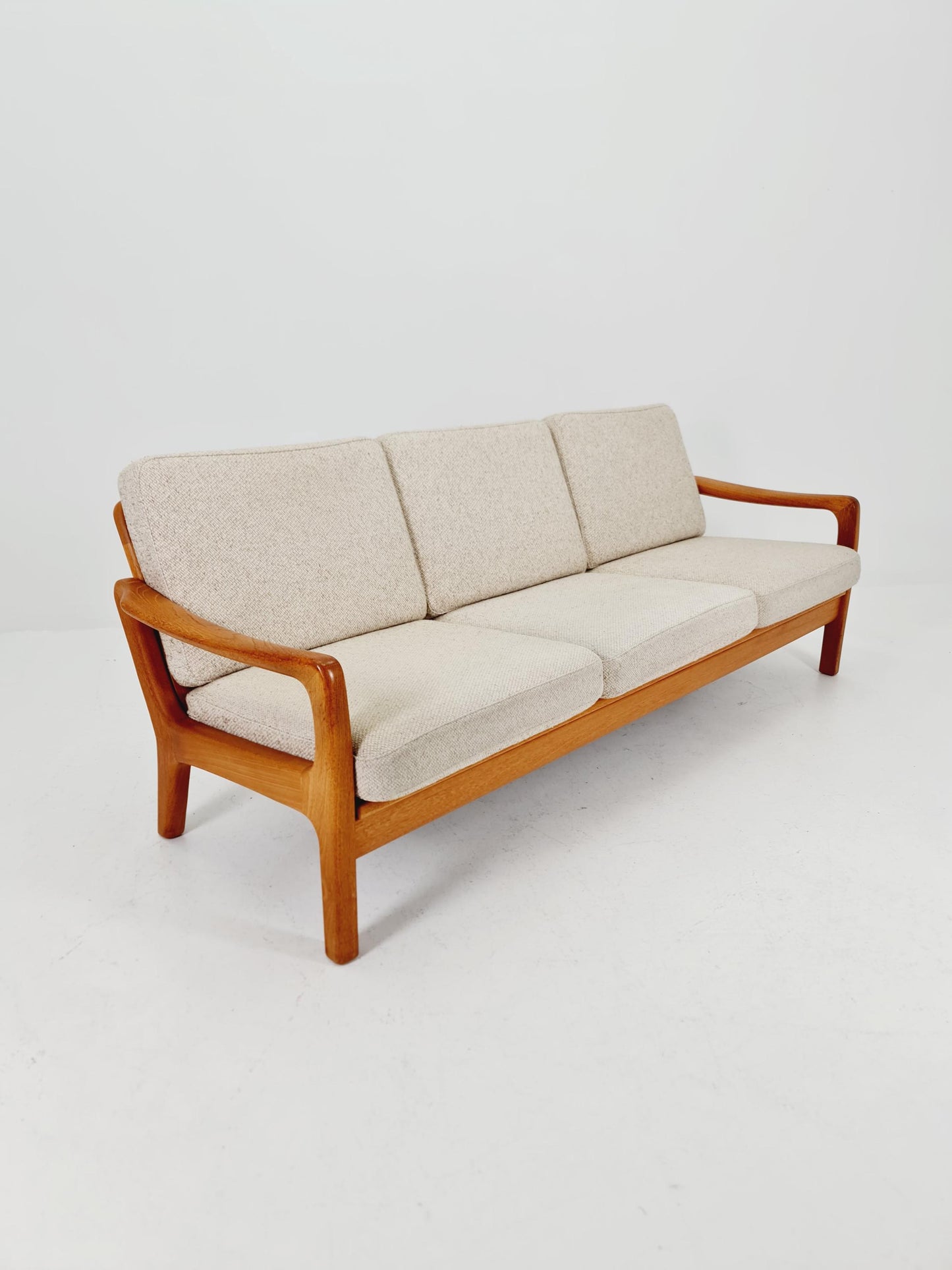 Mid-century Rare Danish teak lounge sofa/ Easy sofa /daybed BY Juul christiansen for JK Denmark , 1960s