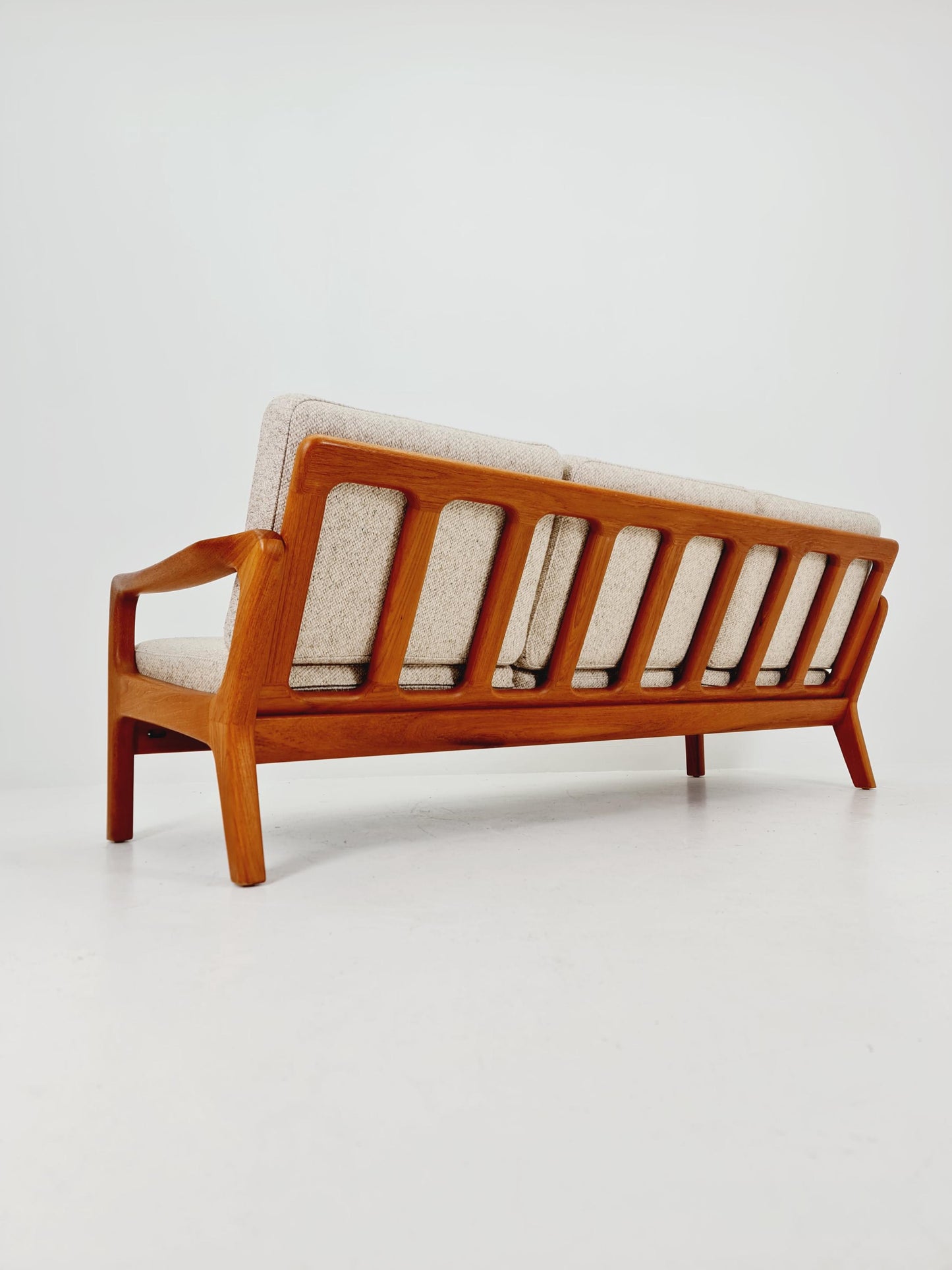 Mid-century Rare Danish teak lounge sofa/ Easy sofa /daybed BY Juul christiansen for JK Denmark , 1960s