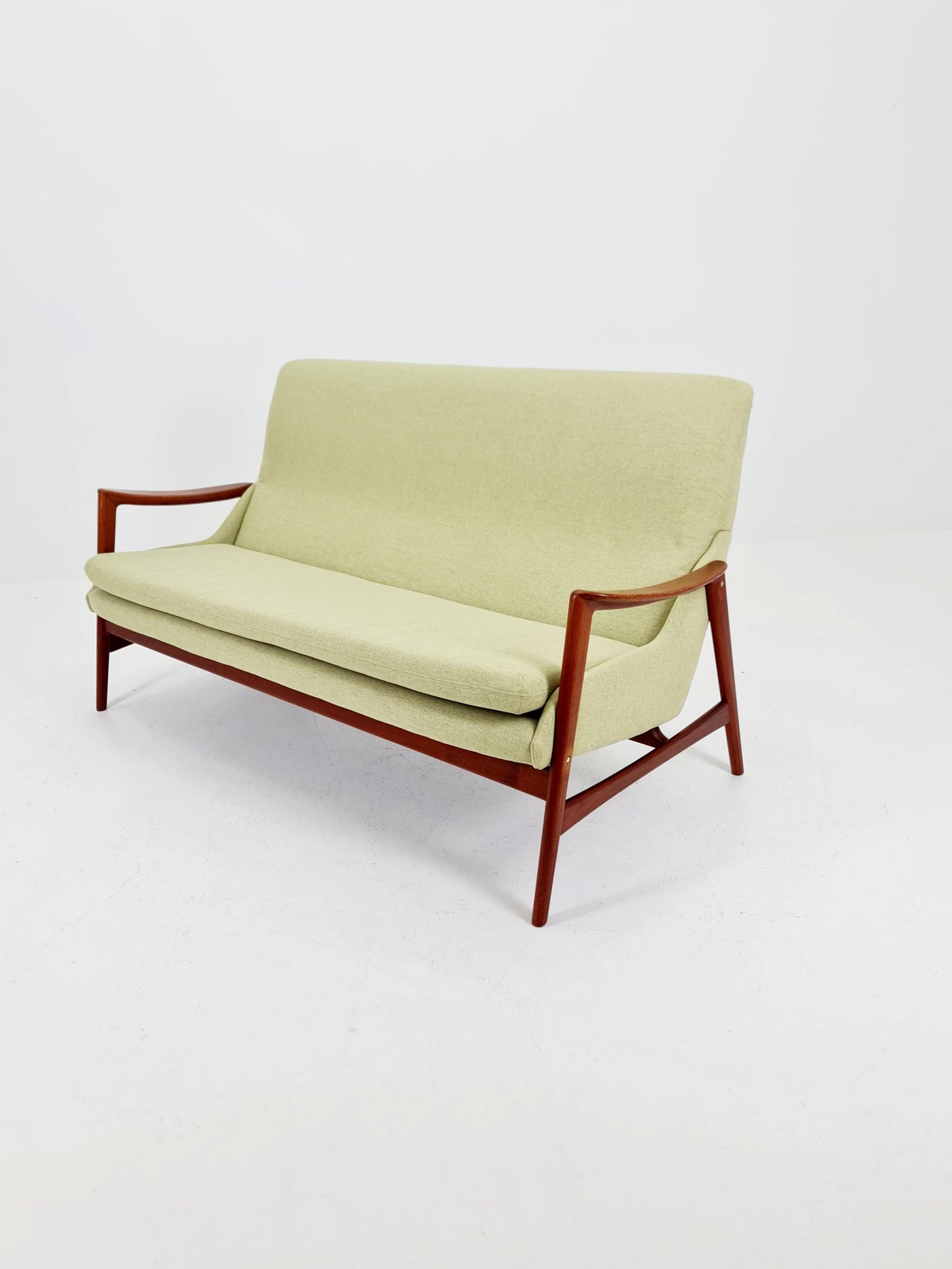 Super Rare Danish Modern Teak Sofa BY Ingmar Relling for Westnofa , 1960s