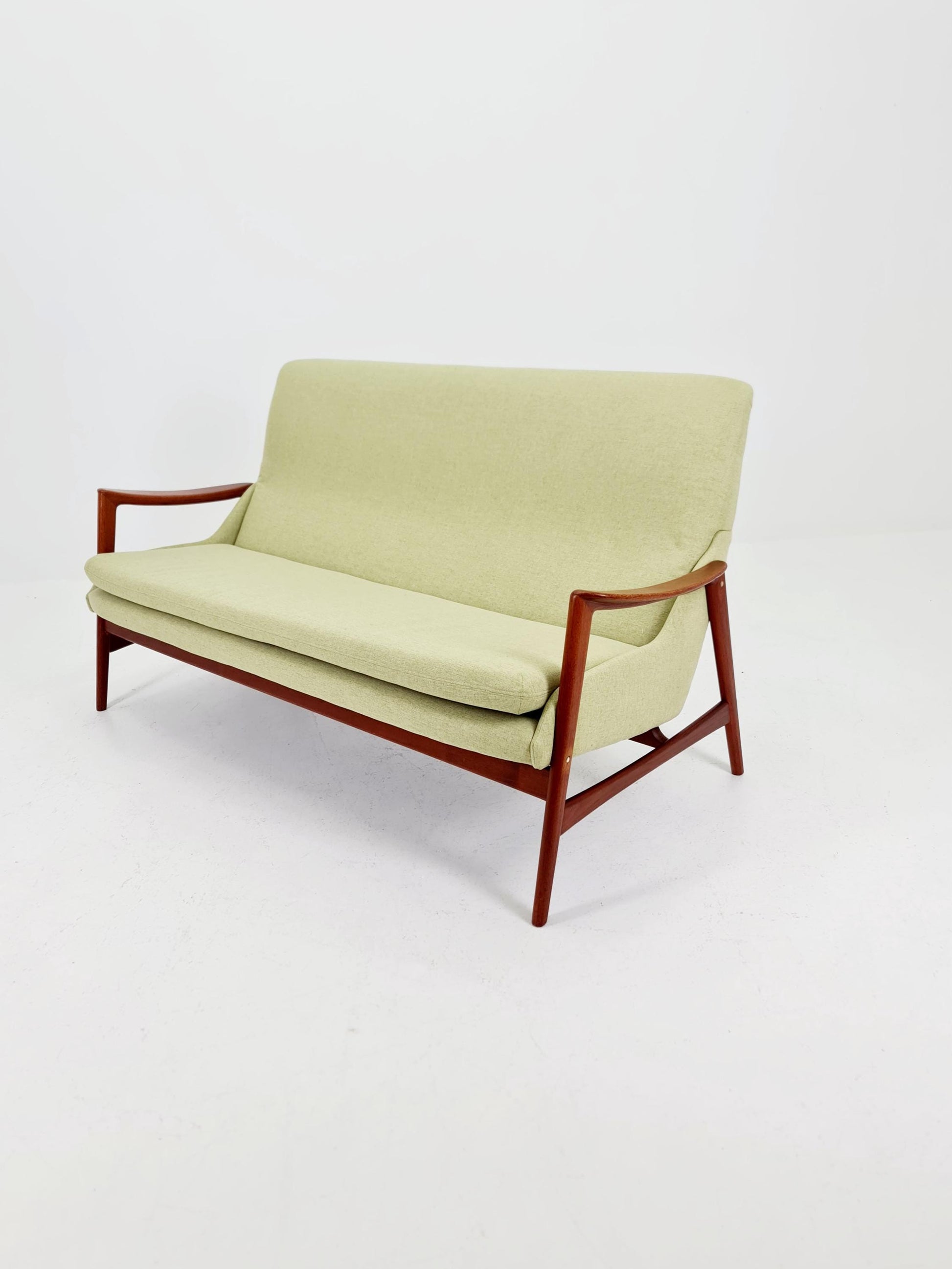 Super Rare Danish Modern Teak Sofa BY Ingmar Relling for Westnofa , 1960s