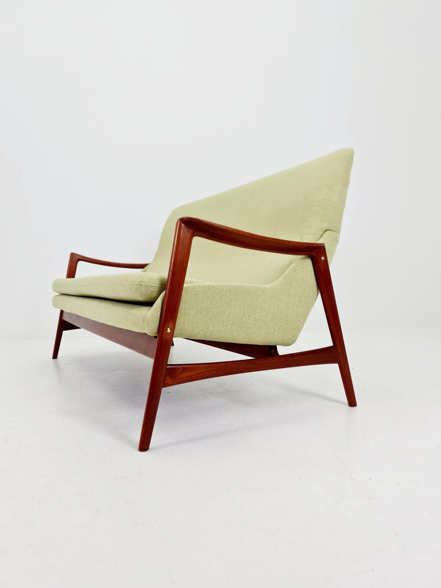 Super Rare Danish Modern Teak Sofa BY Ingmar Relling for Westnofa , 1960s