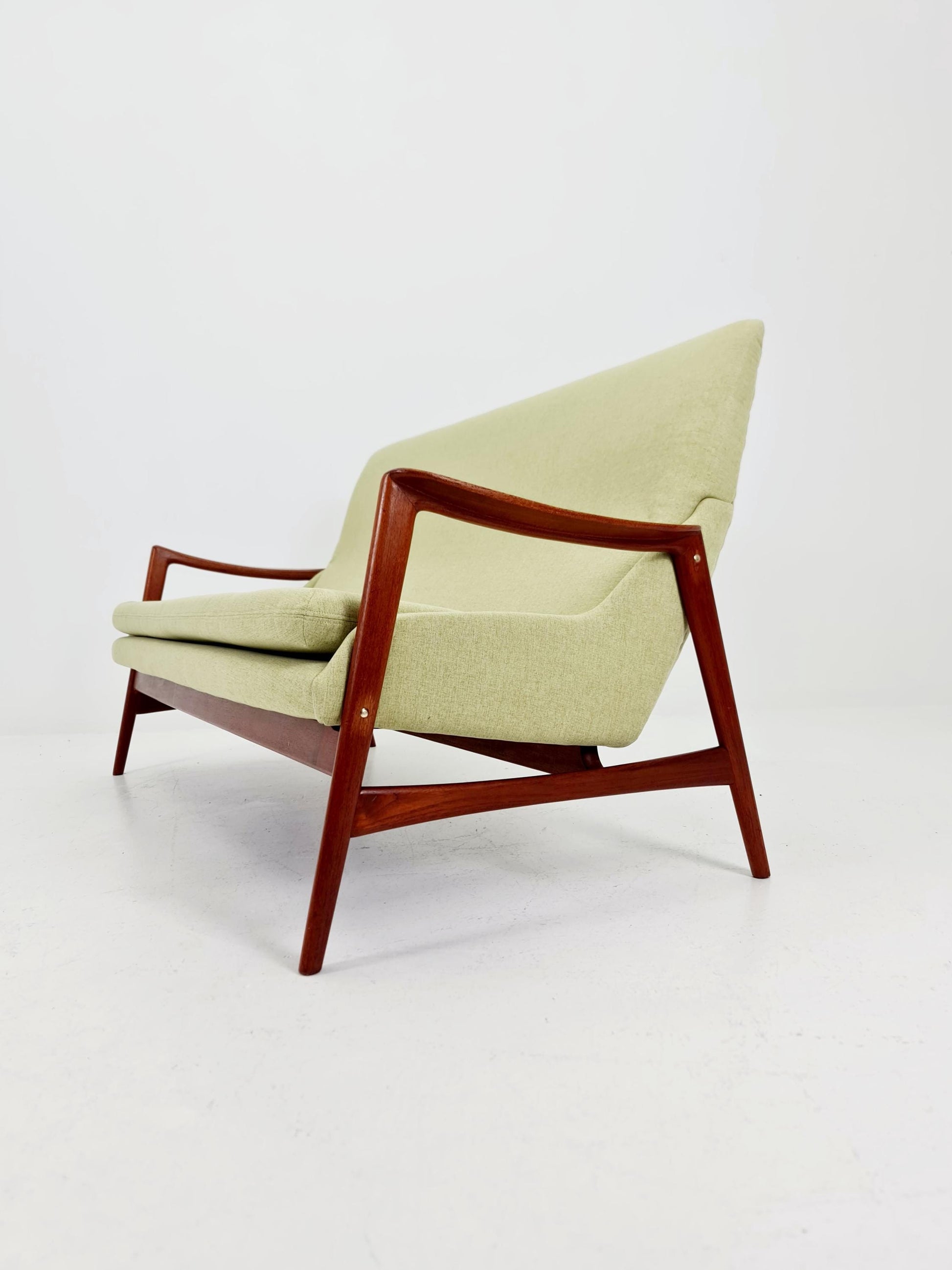 Super Rare Danish Modern Teak Sofa BY Ingmar Relling for Westnofa , 1960s