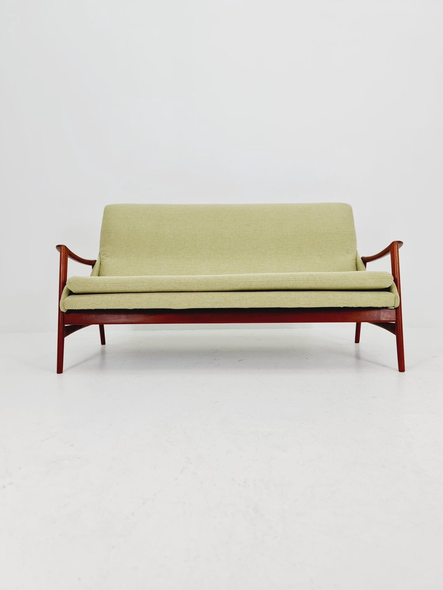 Super Rare Danish Modern Teak Sofa BY Ingmar Relling for Westnofa , 1960s