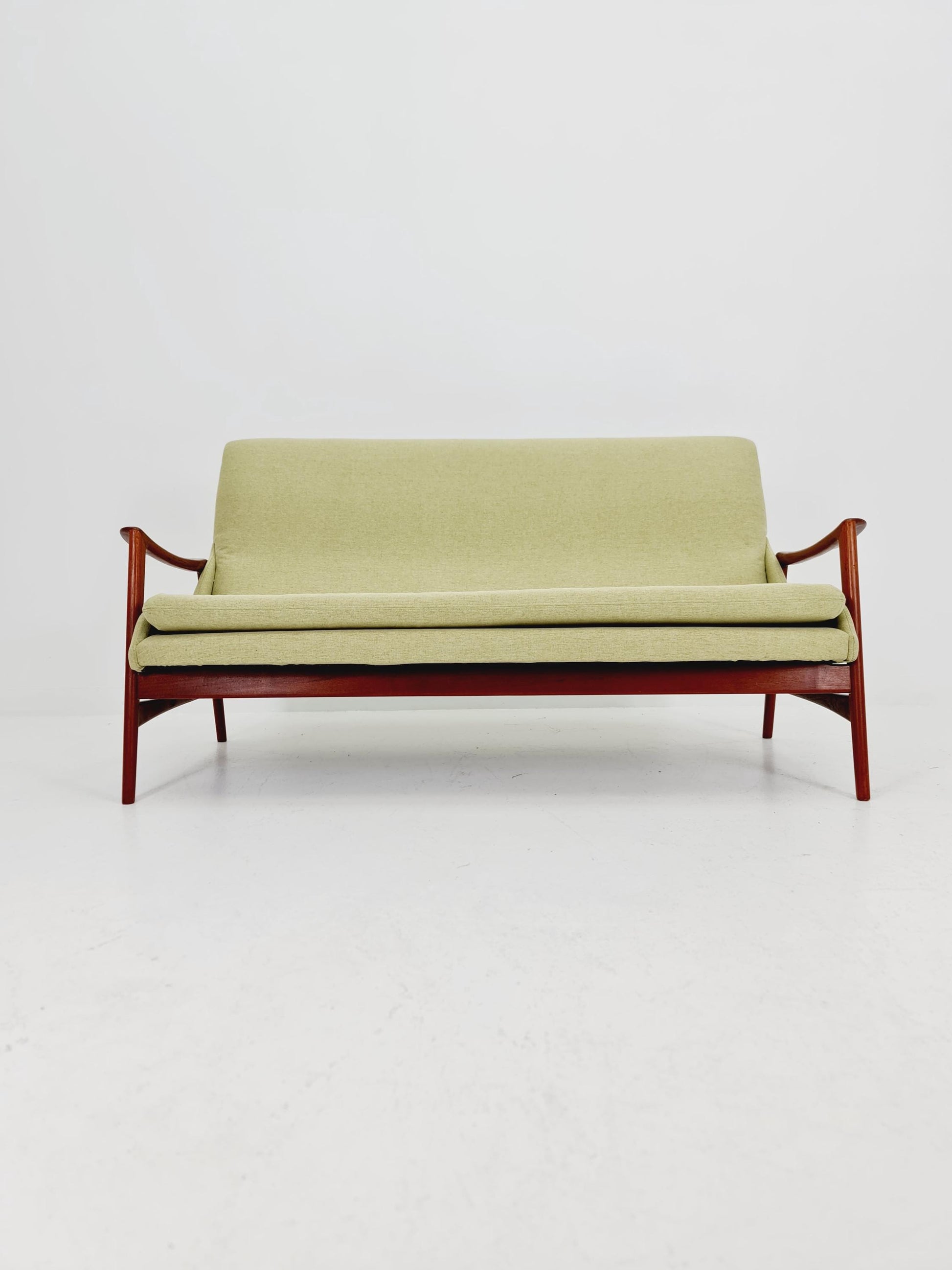 Super Rare Danish Modern Teak Sofa BY Ingmar Relling for Westnofa , 1960s