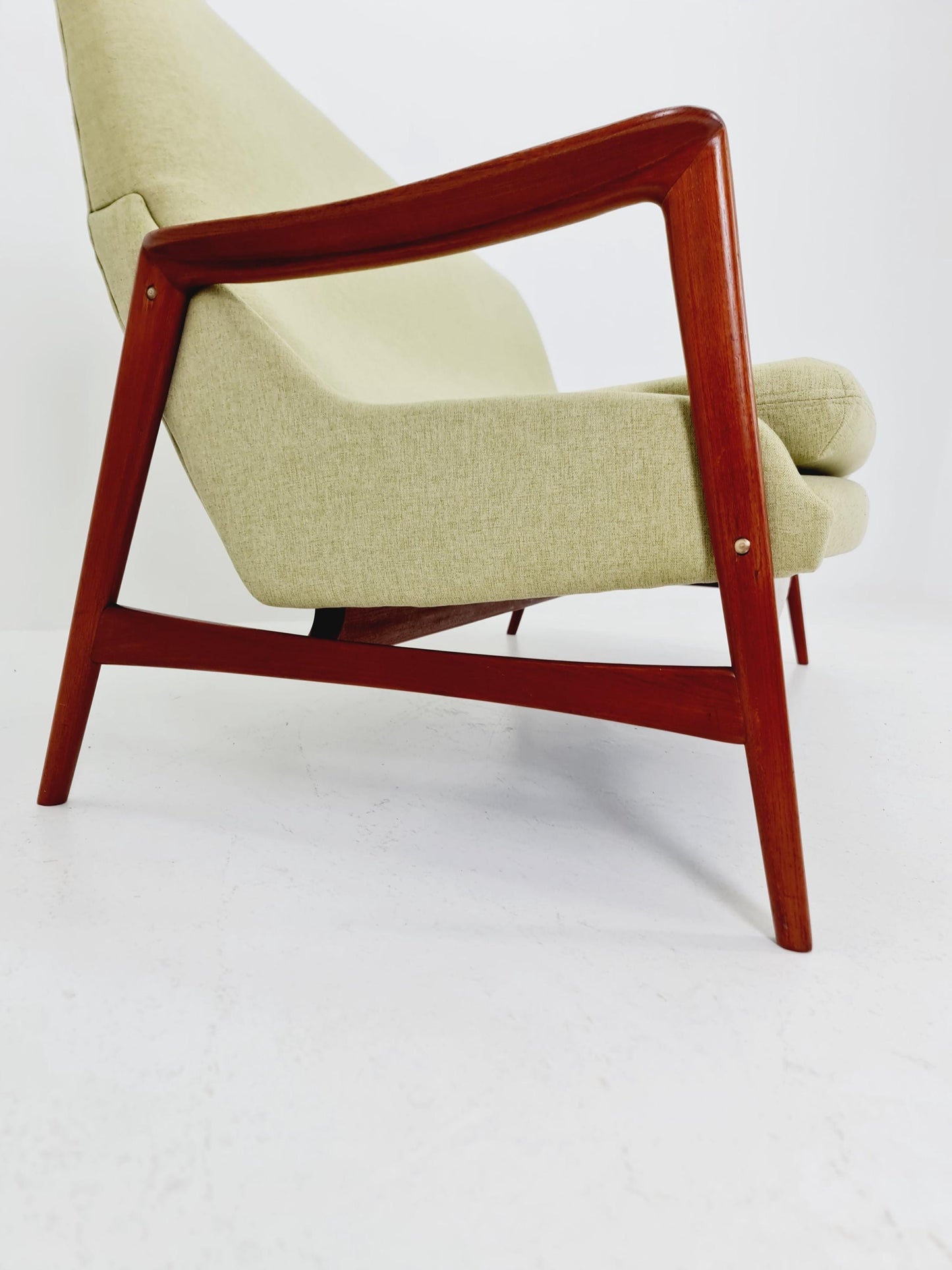 Super Rare Danish Modern Teak Sofa BY Ingmar Relling for Westnofa , 1960s