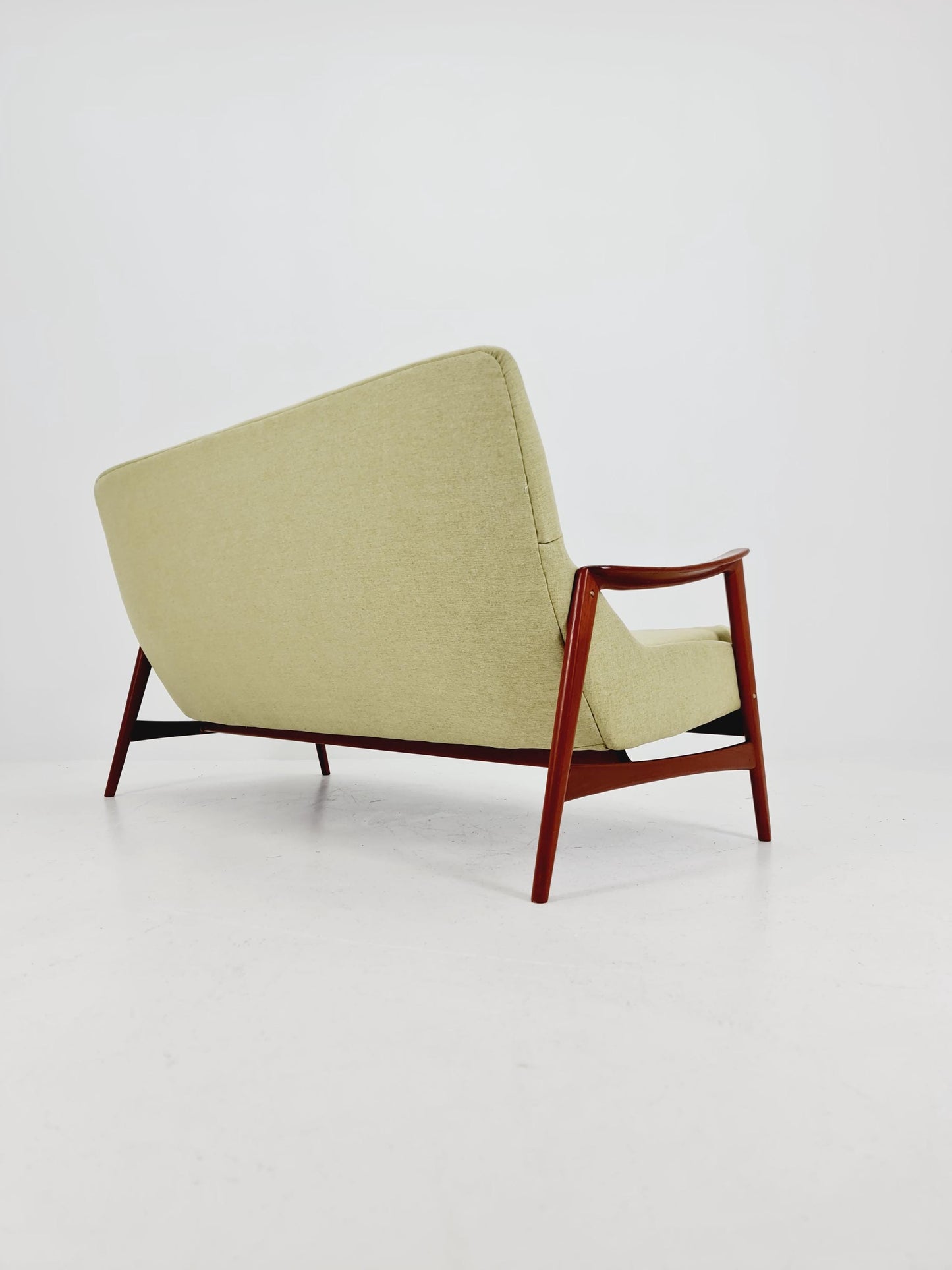 Super Rare Danish Modern Teak Sofa BY Ingmar Relling for Westnofa , 1960s