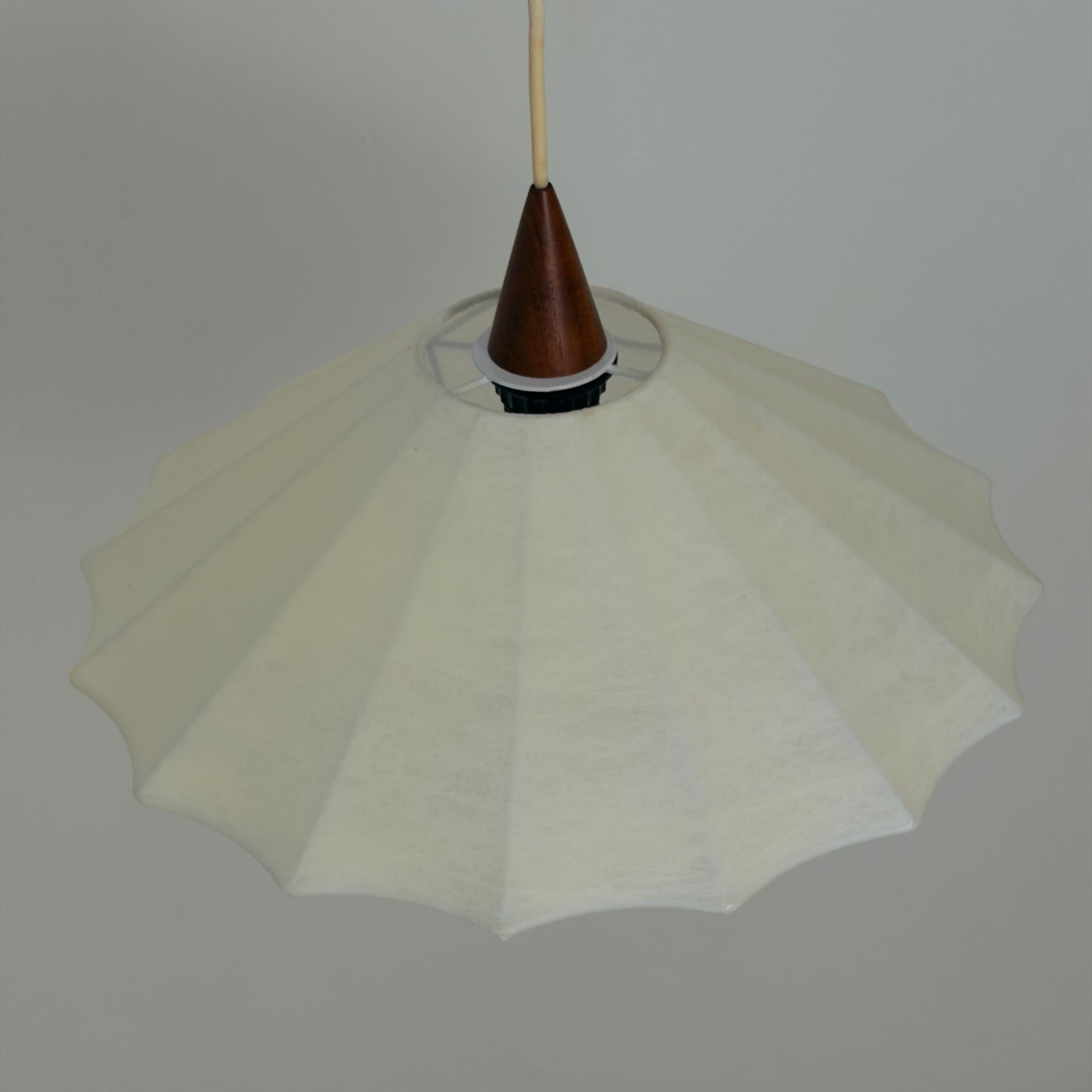 Rare Mid Century Modern Cocoon Wall Lamp Germany 1960s