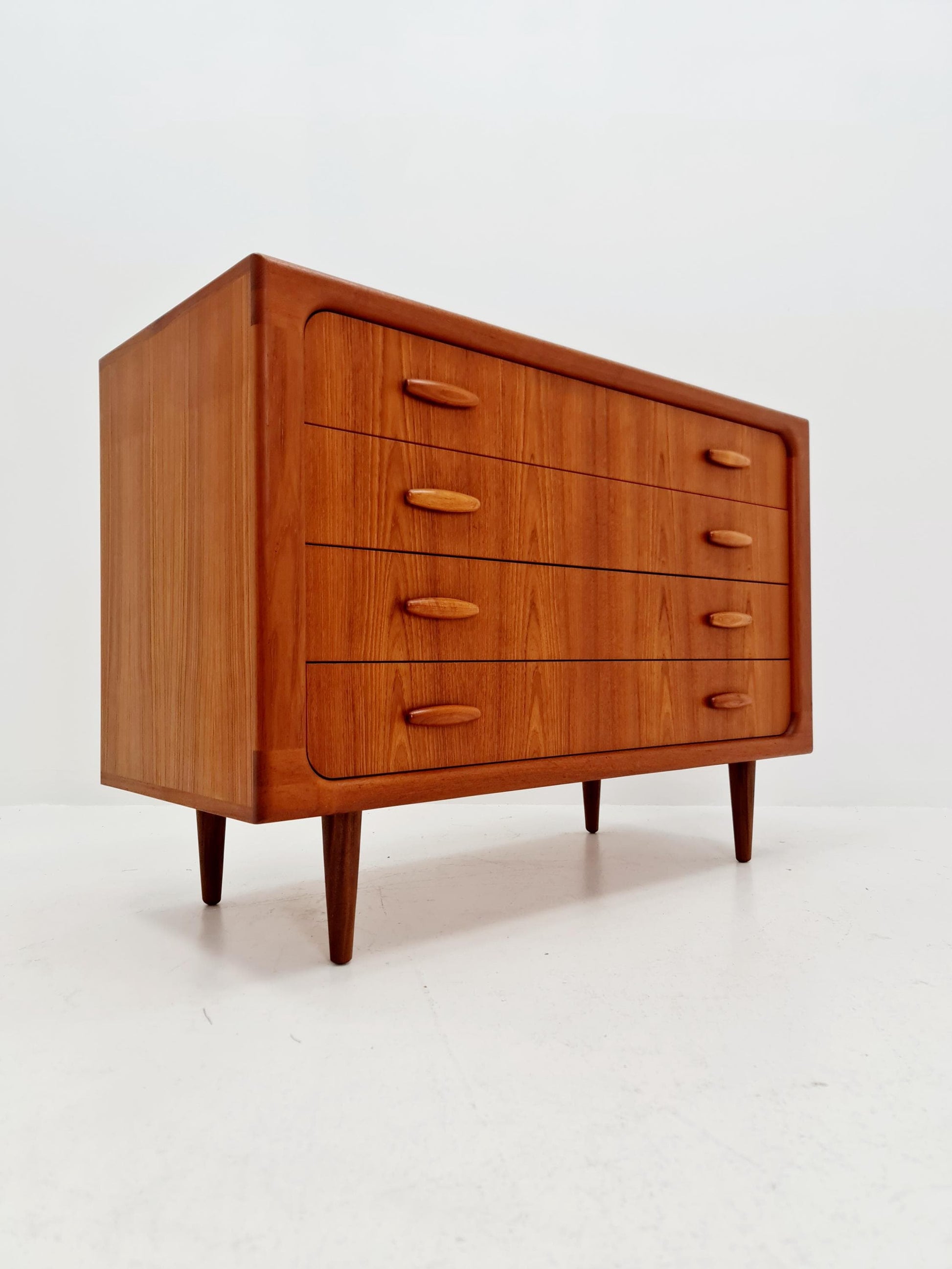 Rare Mid century Modern Danish teak chest of drawers by Dyrlund , 1960s