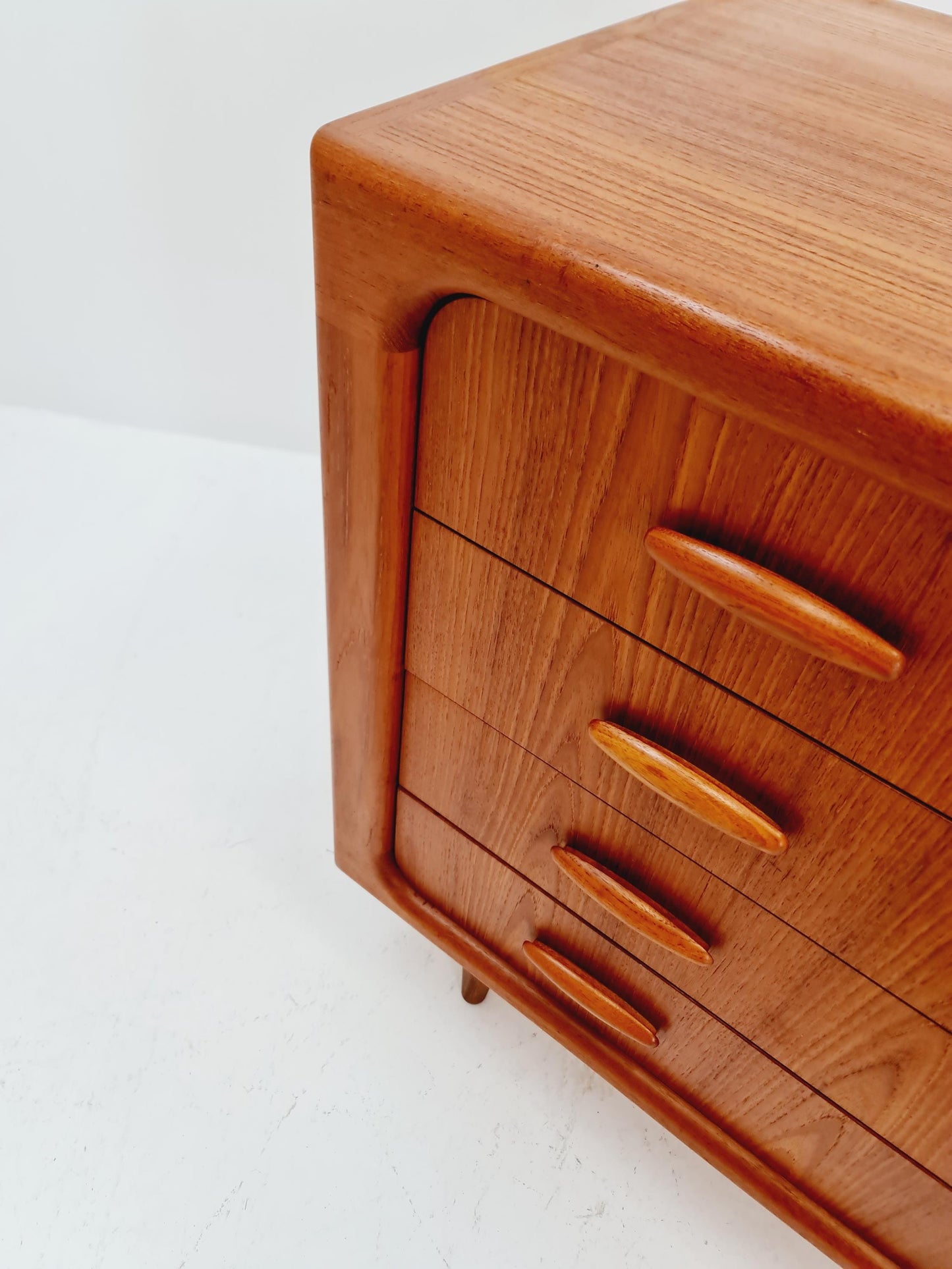 Rare Mid century Modern Danish teak chest of drawers by Dyrlund , 1960s
