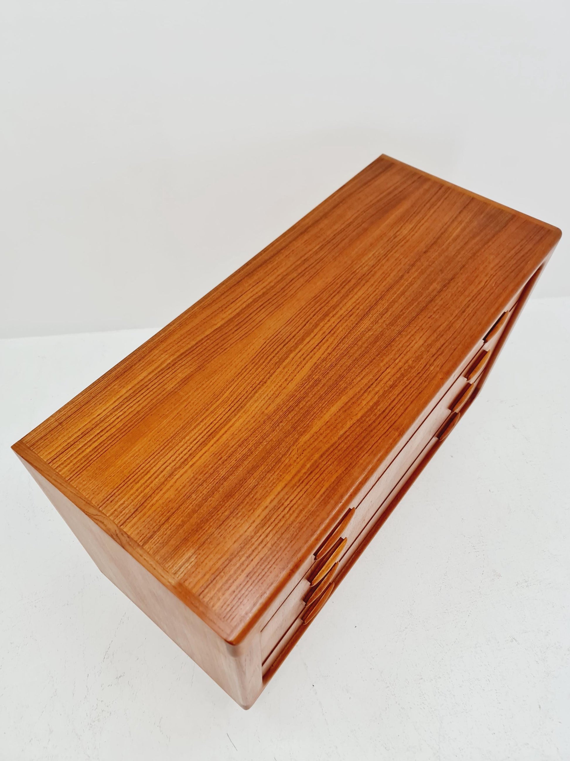 Rare Mid century Modern Danish teak chest of drawers by Dyrlund , 1960s
