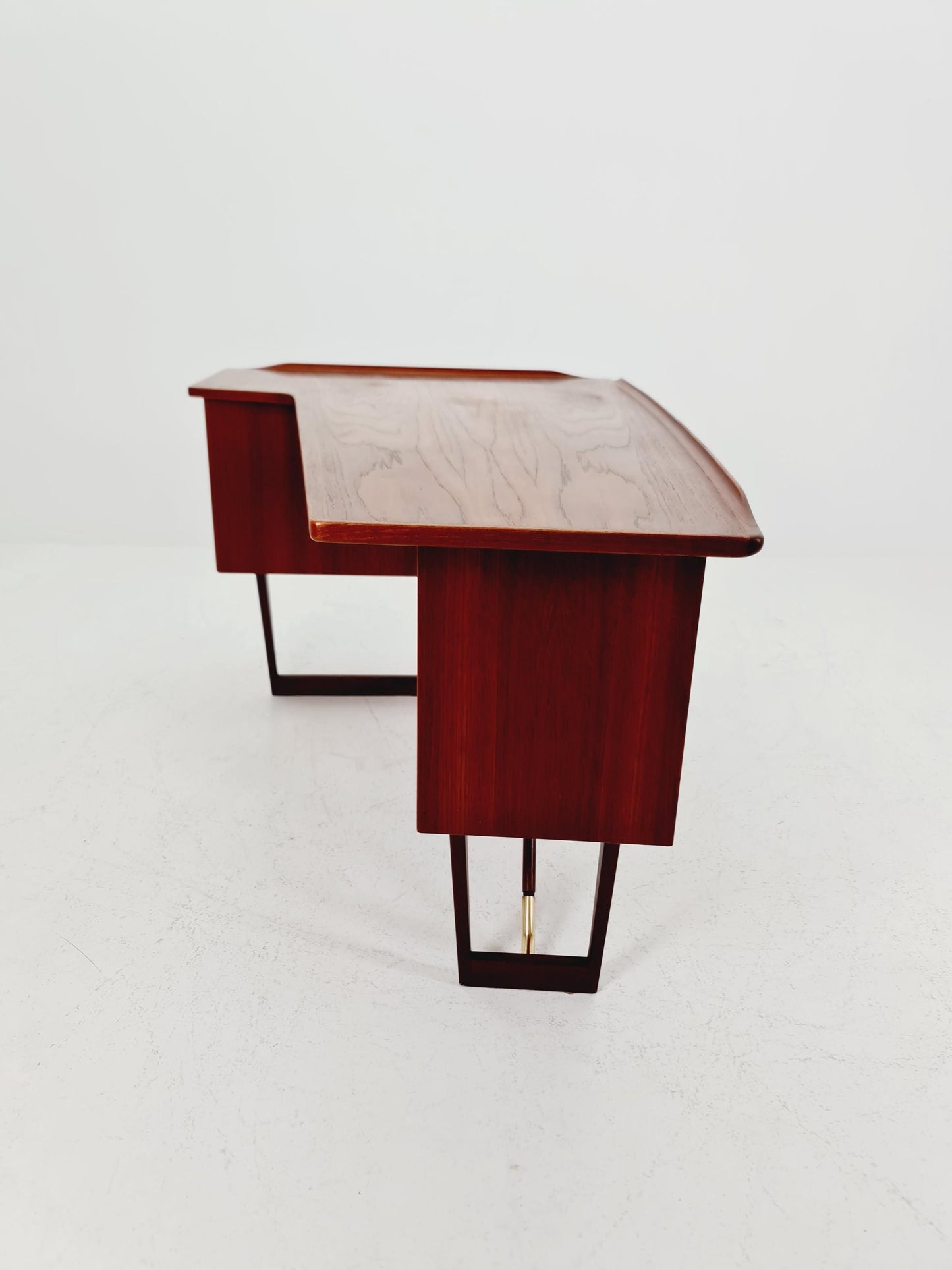 Danish teak desk model Executive Desk by Peter Lovig Nielsen for Hedensted, 1960s