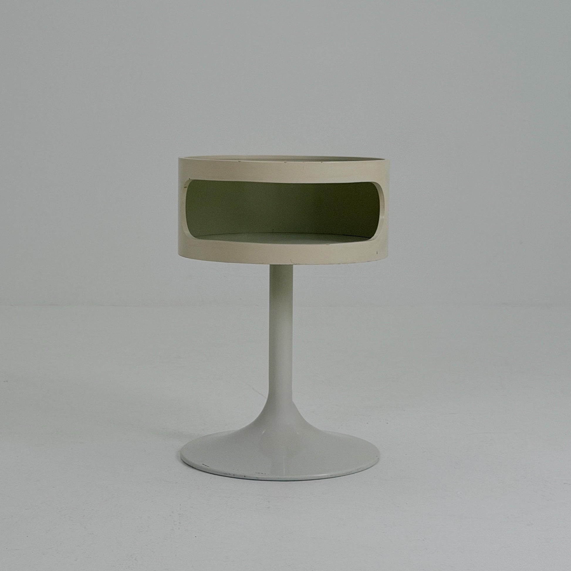 Mid-Century Space Age LUNA Side Table by Opal Germany, 1970s