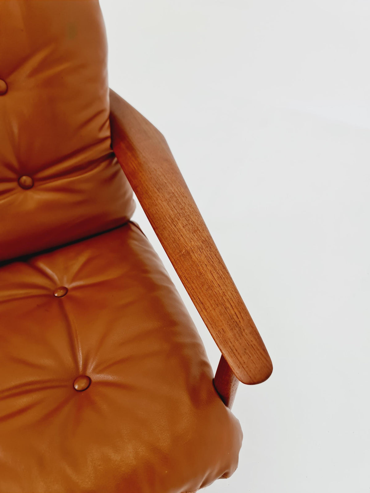 super rare Mid-century Danish teak lounge chair/ Sofa 2 seater by Arne Vodder For France & Son ,1960s