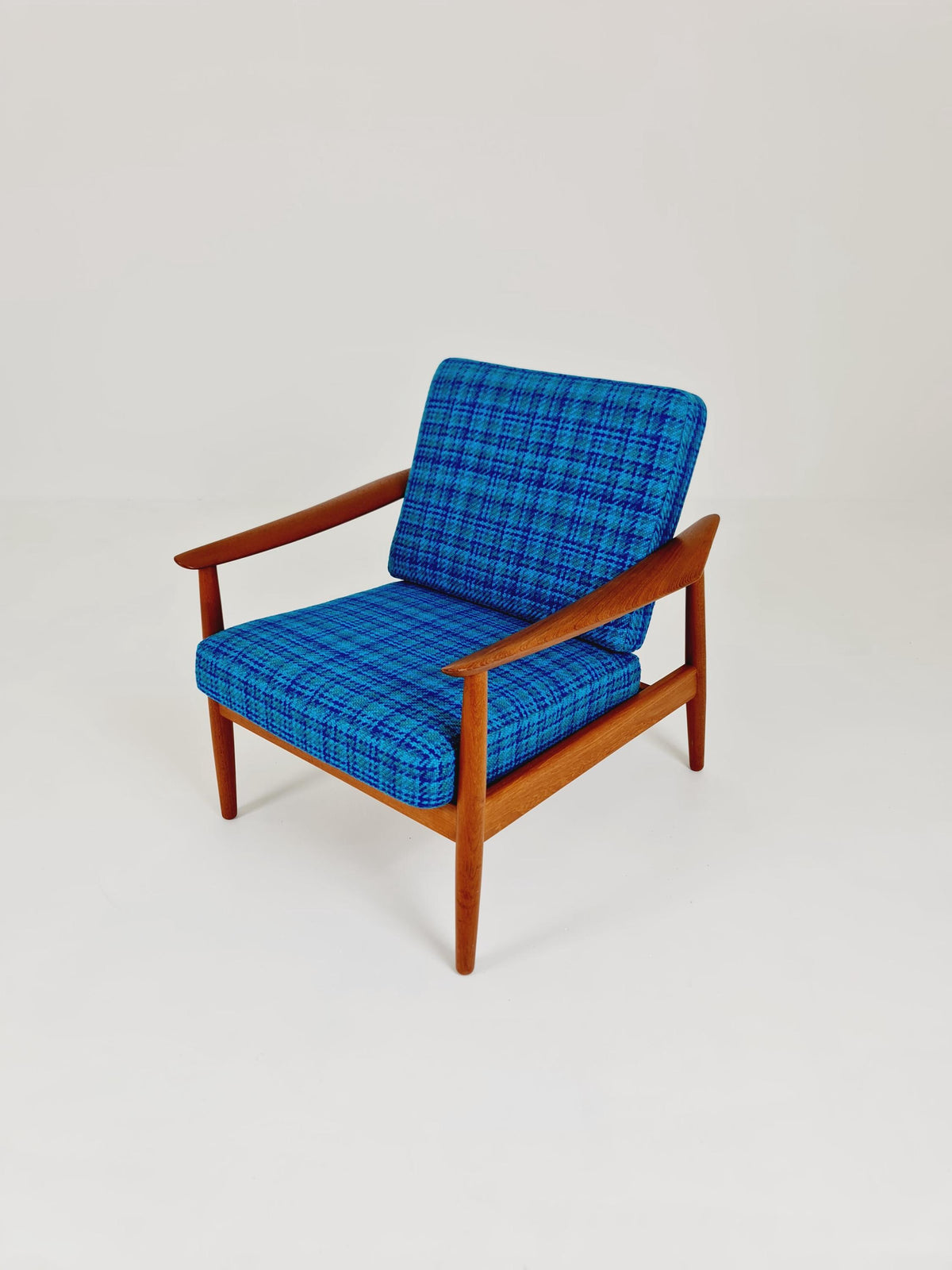 super rare Mid-century Danish teak lounge chair/ Armchair by Arne Vodder For Cado ,1960s