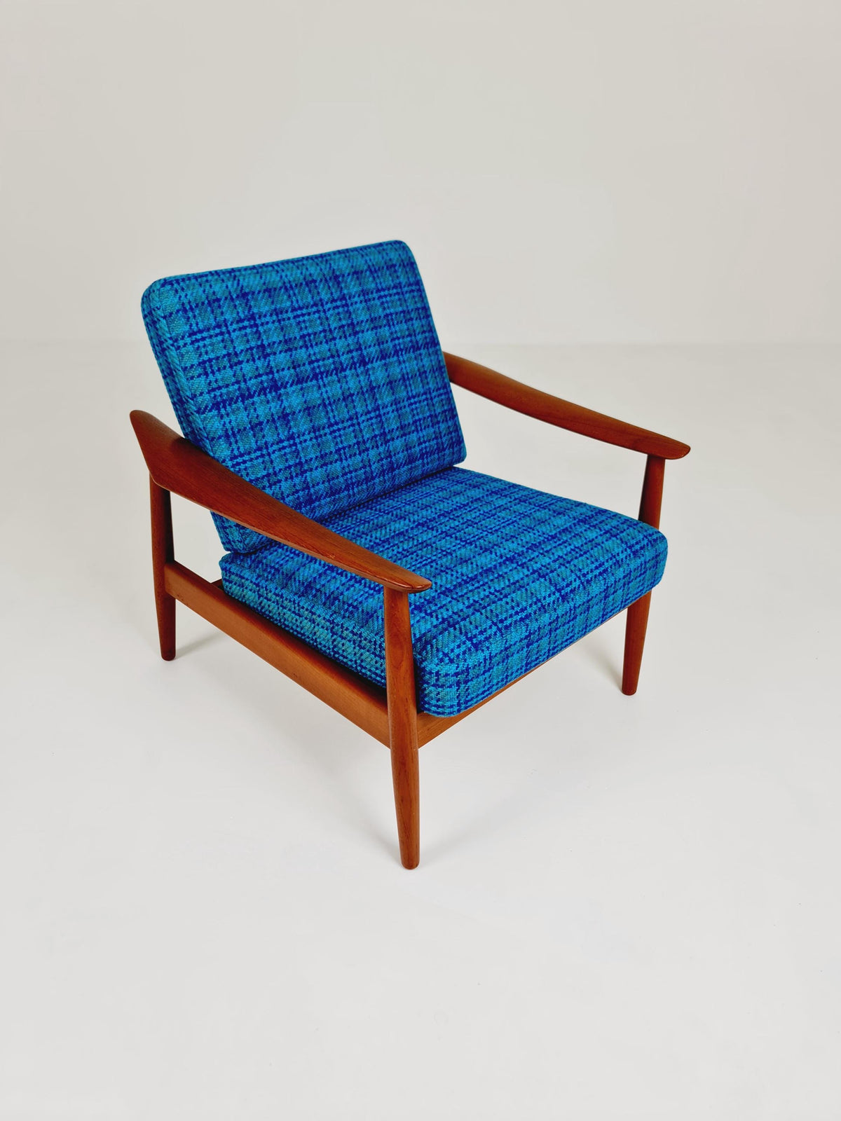 super rare Mid-century Danish teak lounge chair/ Armchair by Arne Vodder For Cado ,1960s