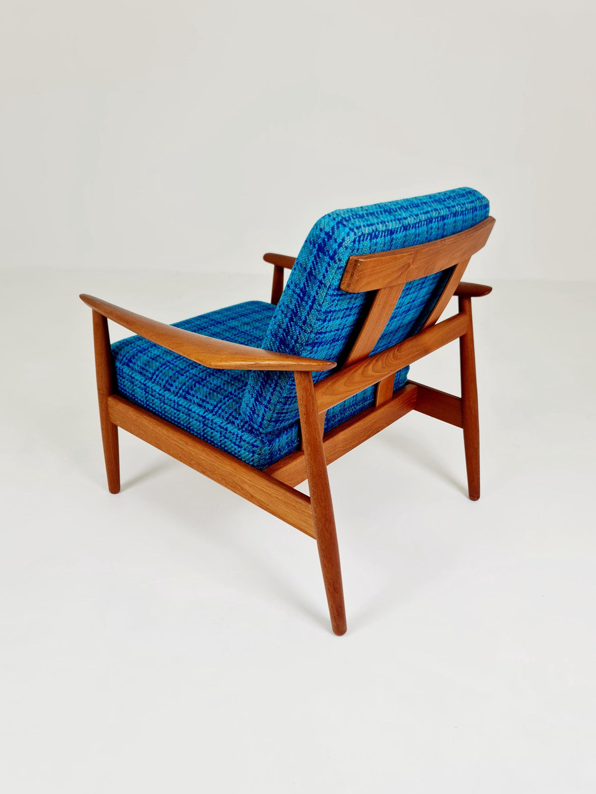 super rare Mid-century Danish teak lounge chair/ Armchair by Arne Vodder For Cado ,1960s