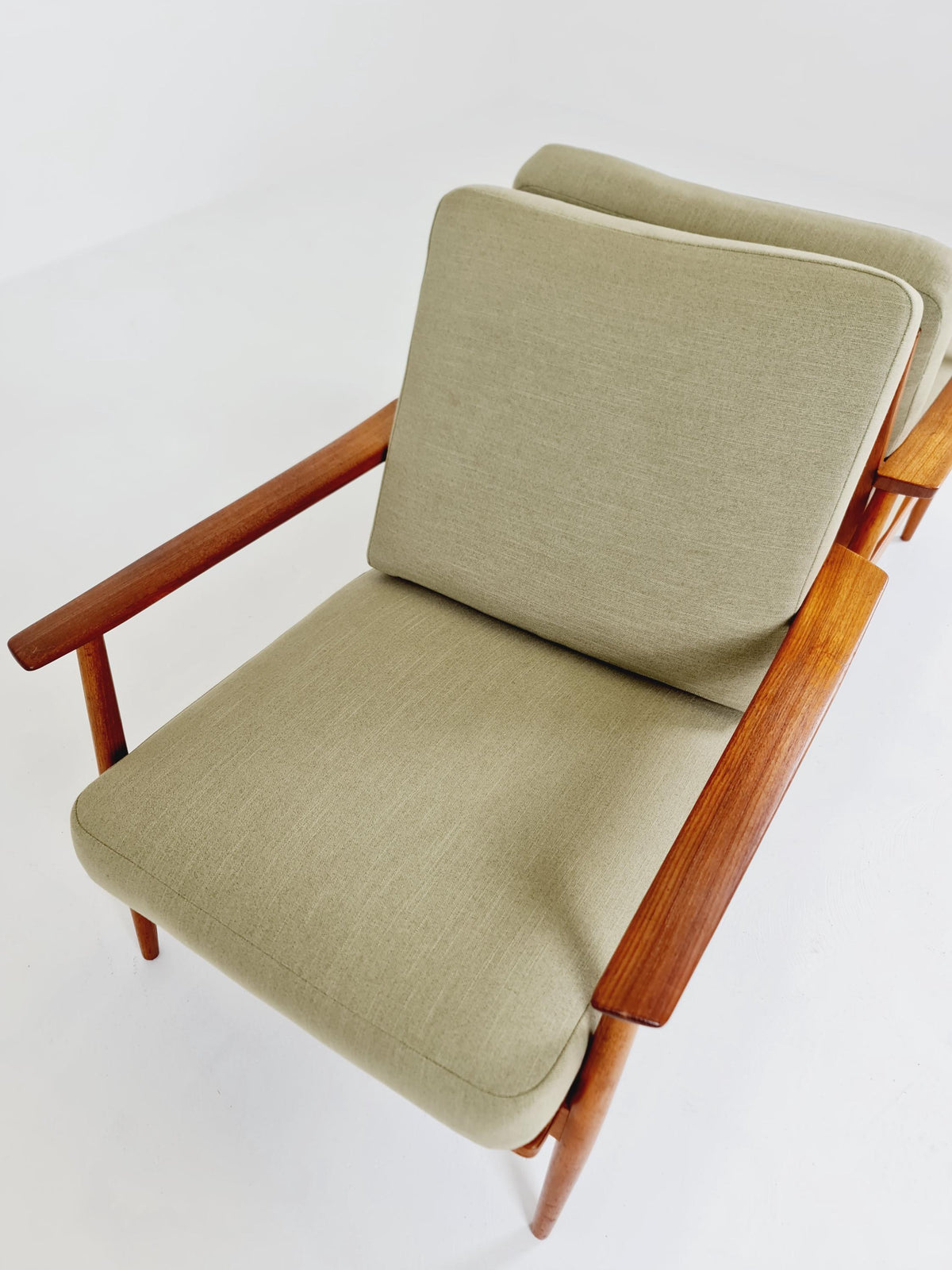 Midcentury easy chairs by Walter Knoll for Knoll Antimott , Germany, 1960s, Set of 2