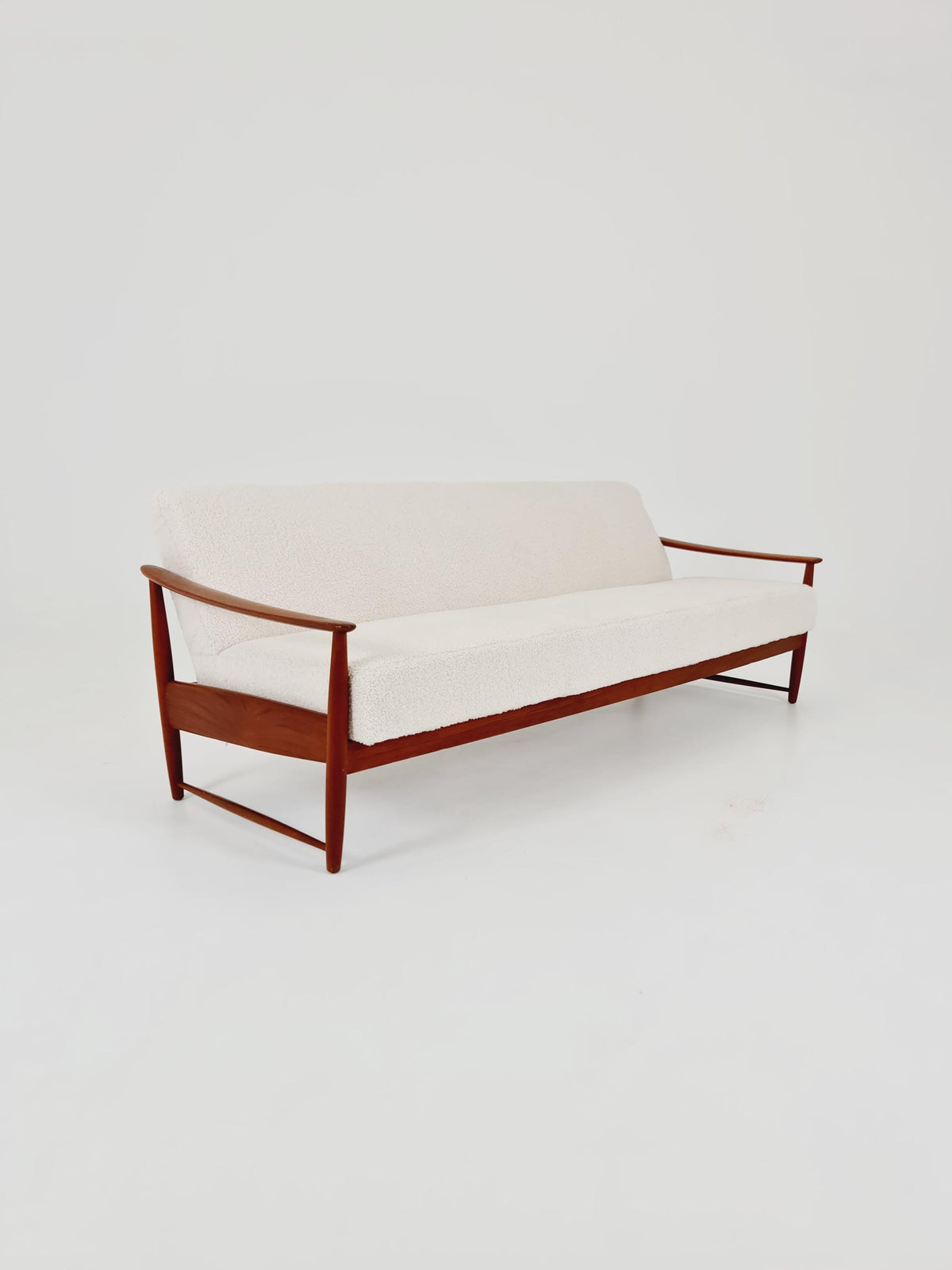 Mid-century Rare Danish teak lounge sofa/ Easy sofa /daybed, 1960s