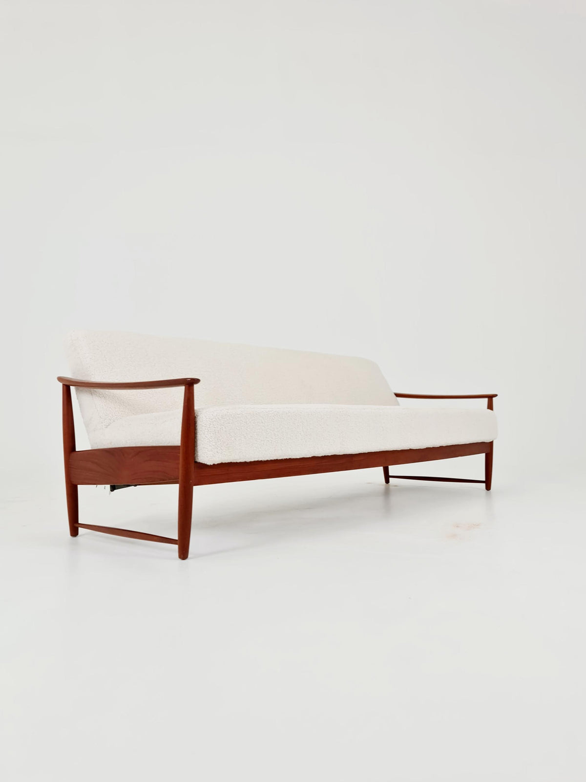 Mid-century Rare Danish teak lounge sofa/ Easy sofa /daybed, 1960s
